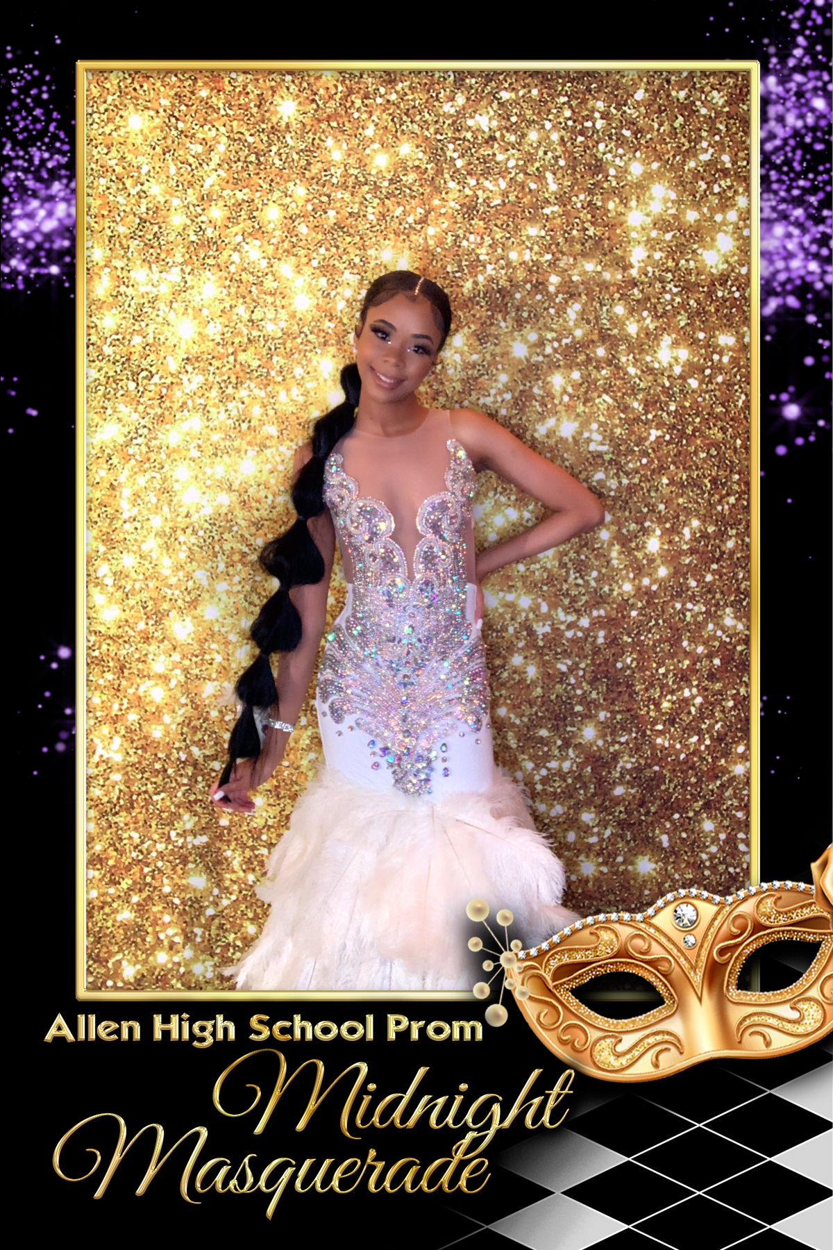 ALLEN PROM - MIDNIGHT MASQUERADE | View more photos from the event at gallery.rckapturedmemories.com/u/RCKapturedMemories/ALLEN-PROM-MIDNIGHT-MASQUERADE
