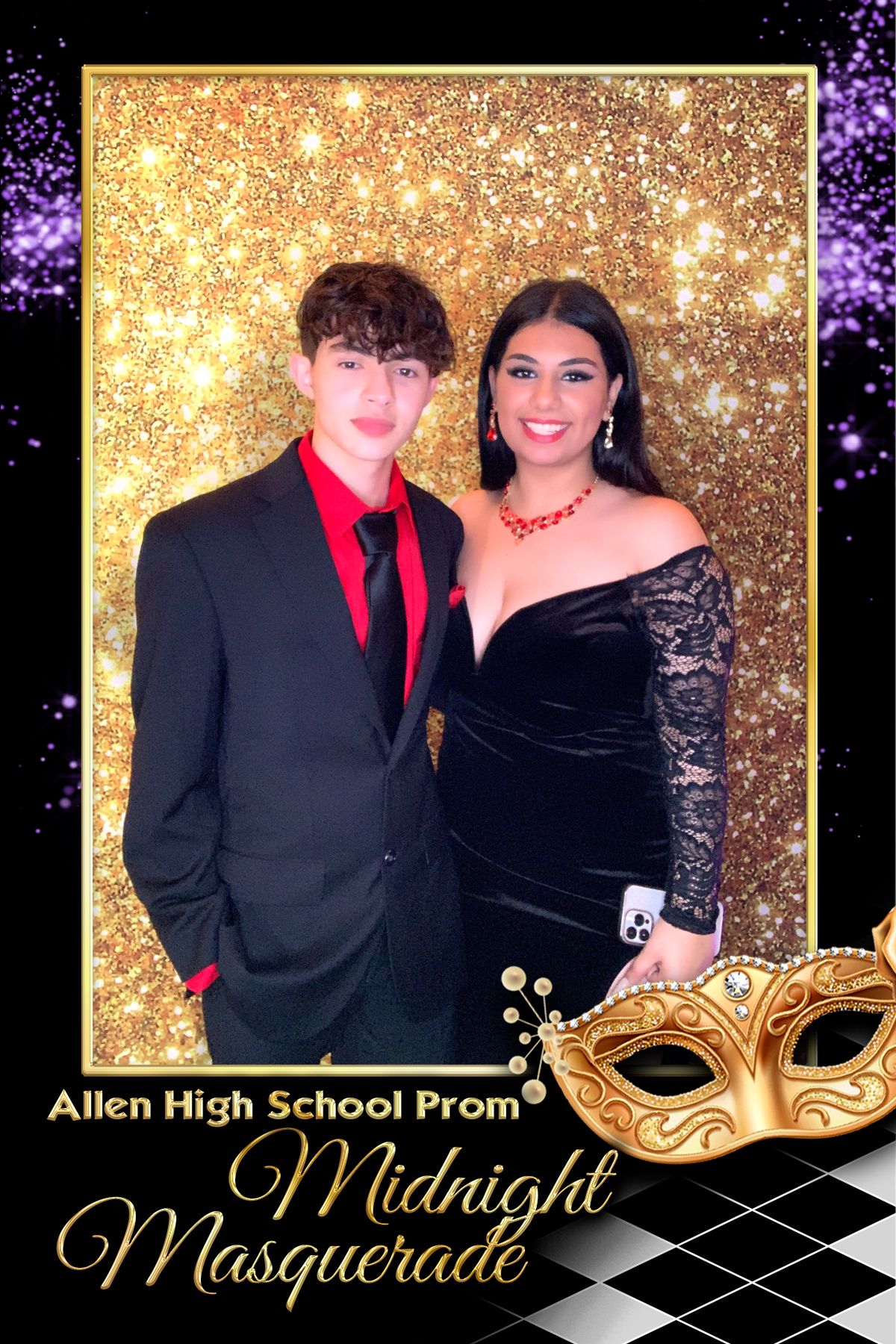 ALLEN PROM - MIDNIGHT MASQUERADE | View more photos from the event at gallery.rckapturedmemories.com/u/RCKapturedMemories/ALLEN-PROM-MIDNIGHT-MASQUERADE