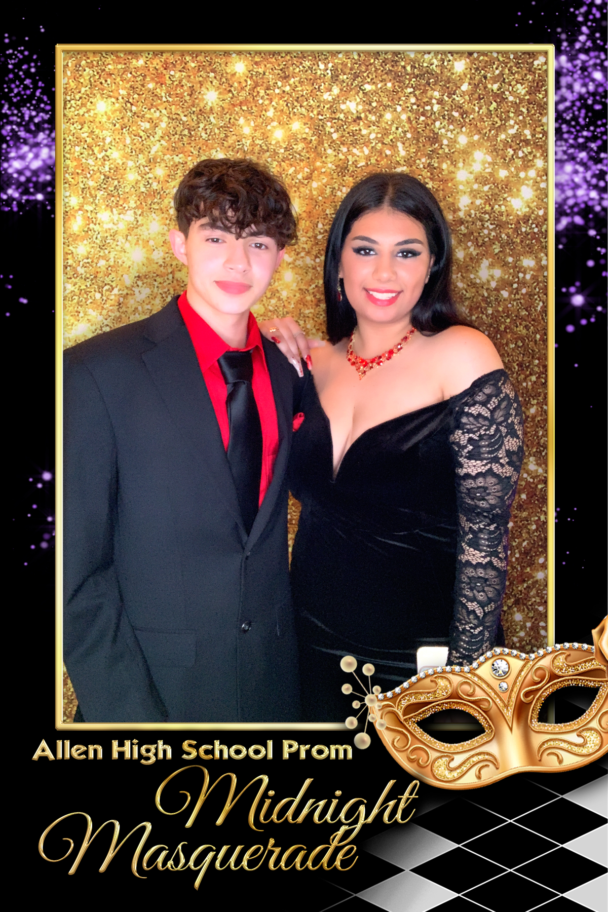 ALLEN PROM - MIDNIGHT MASQUERADE | View more photos from the event at gallery.rckapturedmemories.com/u/RCKapturedMemories/ALLEN-PROM-MIDNIGHT-MASQUERADE