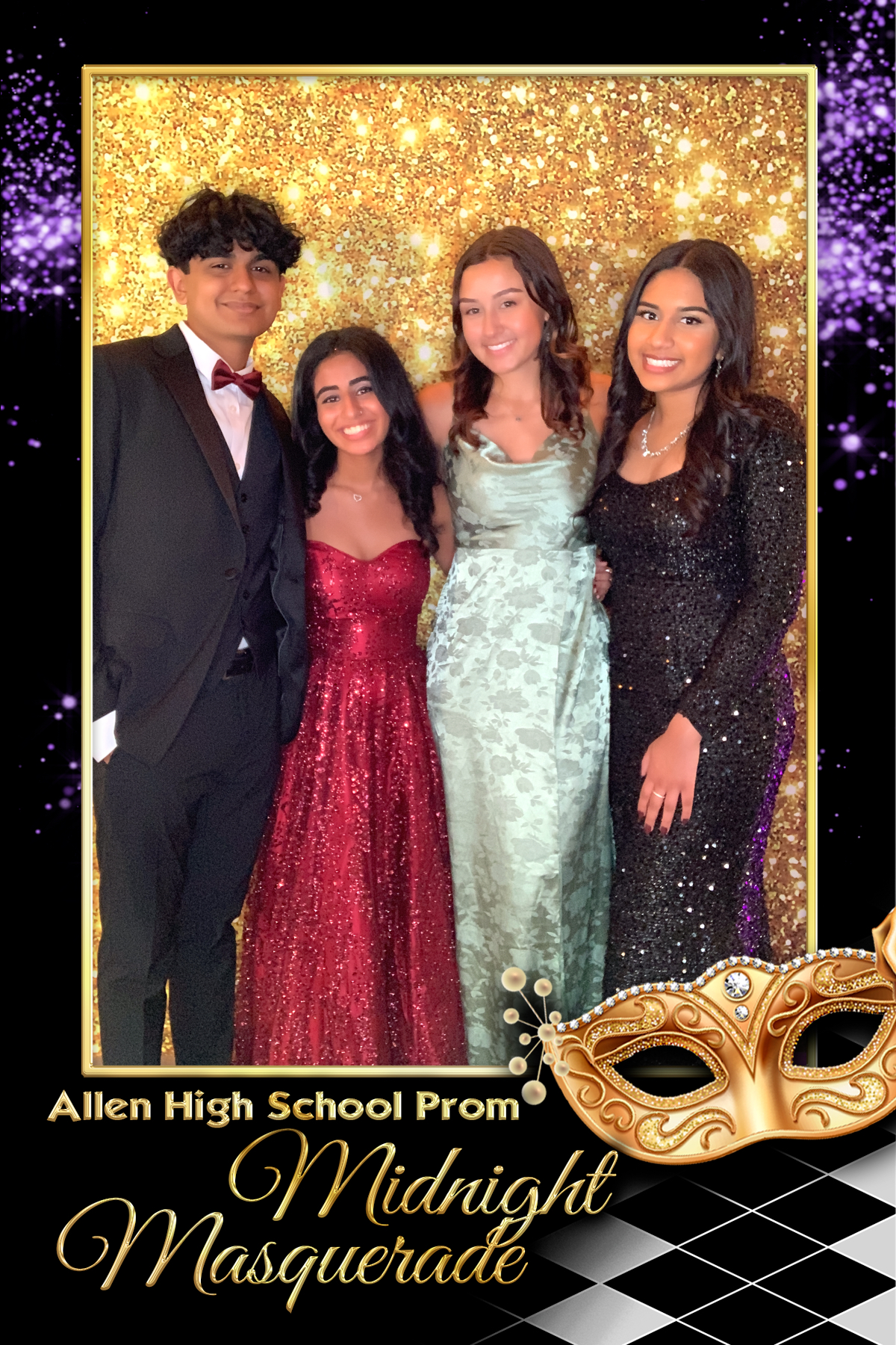 ALLEN PROM - MIDNIGHT MASQUERADE | View more photos from the event at gallery.rckapturedmemories.com/u/RCKapturedMemories/ALLEN-PROM-MIDNIGHT-MASQUERADE