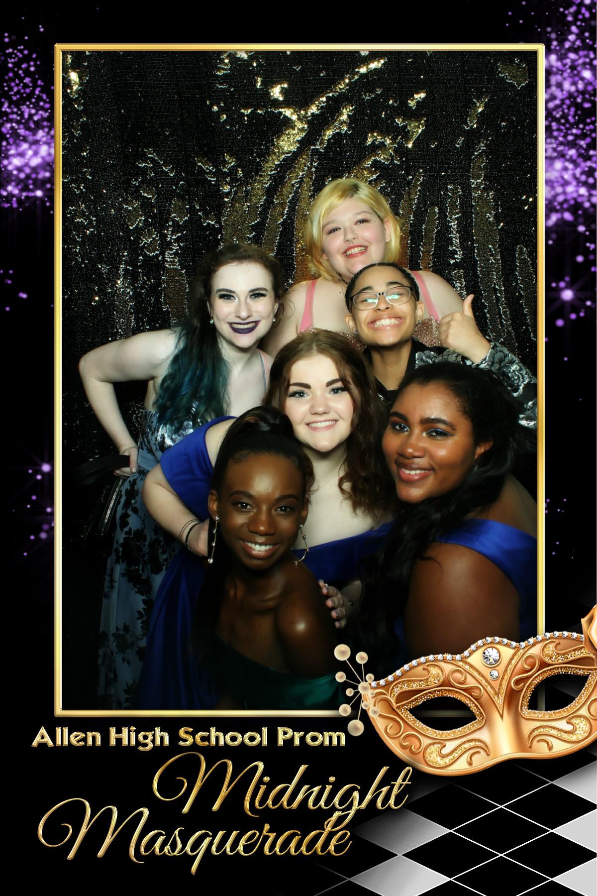 ALLEN PROM - MIDNIGHT MASQUERADE | View more photos from the event at gallery.rckapturedmemories.com/u/RCKapturedMemories/ALLEN-PROM-MIDNIGHT-MASQUERADE