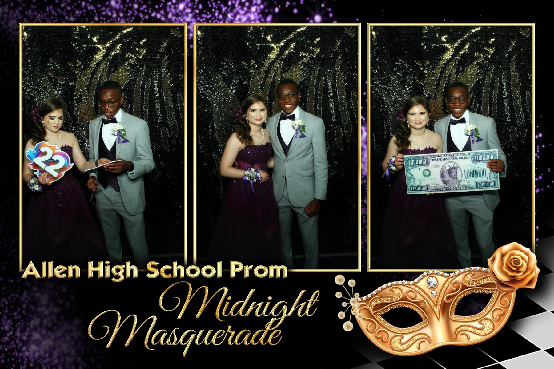 ALLEN PROM - MIDNIGHT MASQUERADE | View more photos from the event at gallery.rckapturedmemories.com/u/RCKapturedMemories/ALLEN-PROM-MIDNIGHT-MASQUERADE