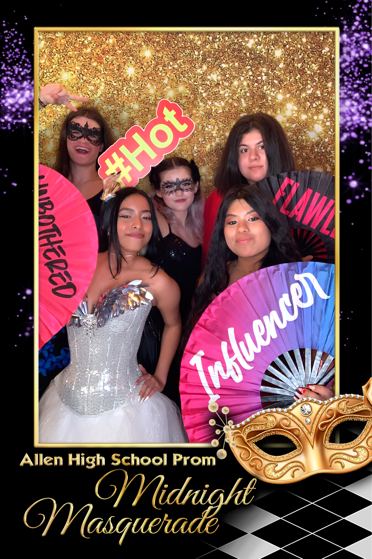 ALLEN PROM - MIDNIGHT MASQUERADE | View more photos from the event at gallery.rckapturedmemories.com/u/RCKapturedMemories/ALLEN-PROM-MIDNIGHT-MASQUERADE