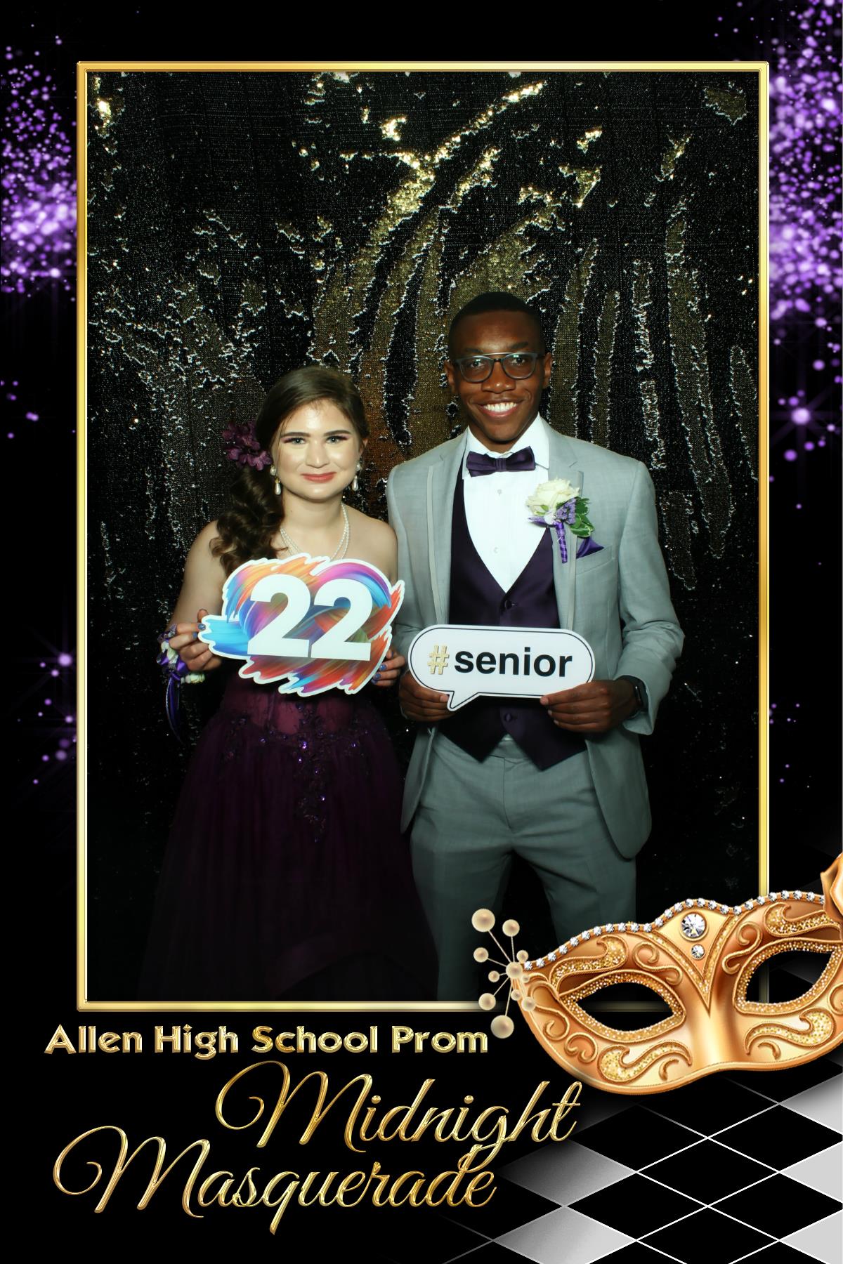 ALLEN PROM - MIDNIGHT MASQUERADE | View more photos from the event at gallery.rckapturedmemories.com/u/RCKapturedMemories/ALLEN-PROM-MIDNIGHT-MASQUERADE