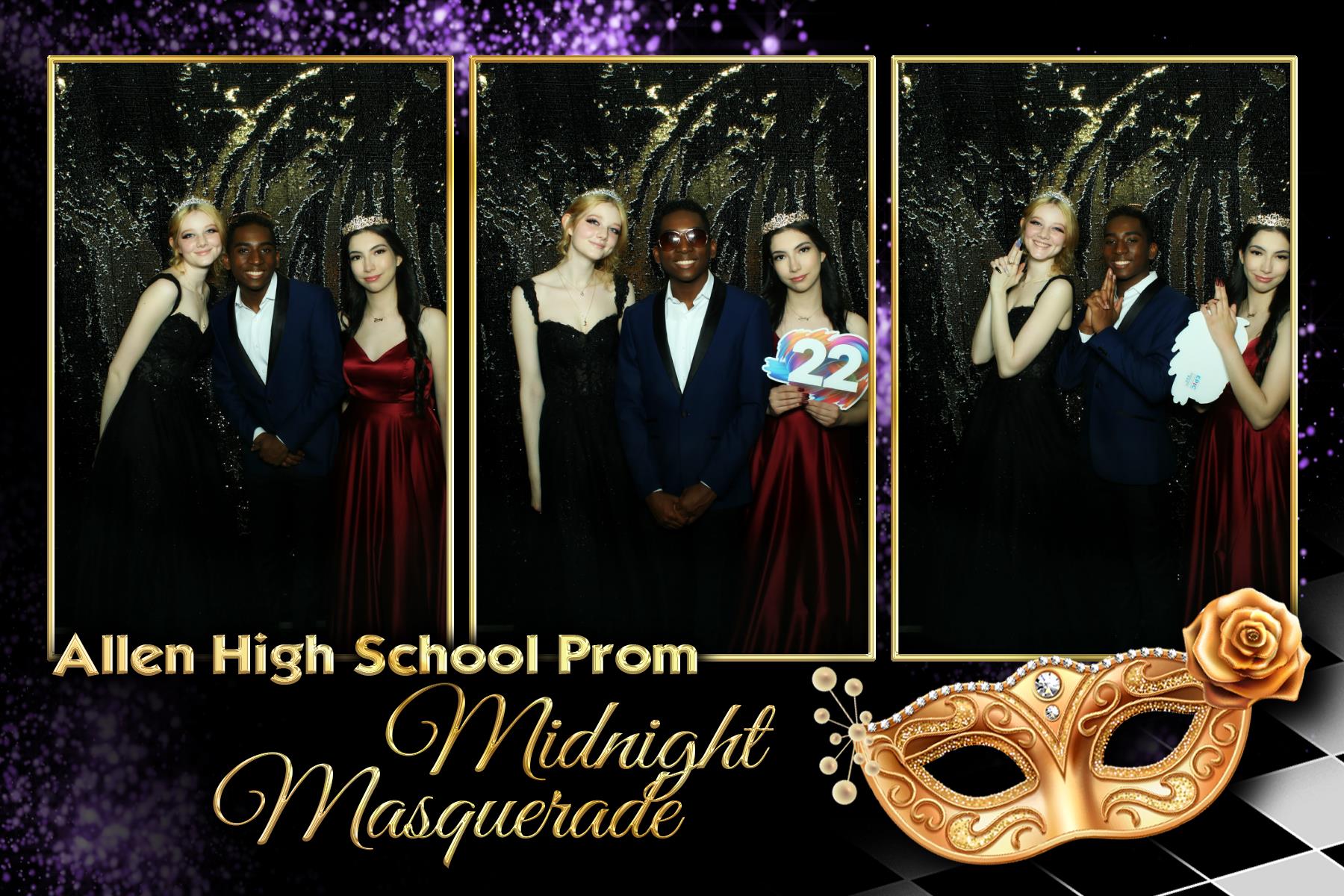 ALLEN PROM - MIDNIGHT MASQUERADE | View more photos from the event at gallery.rckapturedmemories.com/u/RCKapturedMemories/ALLEN-PROM-MIDNIGHT-MASQUERADE