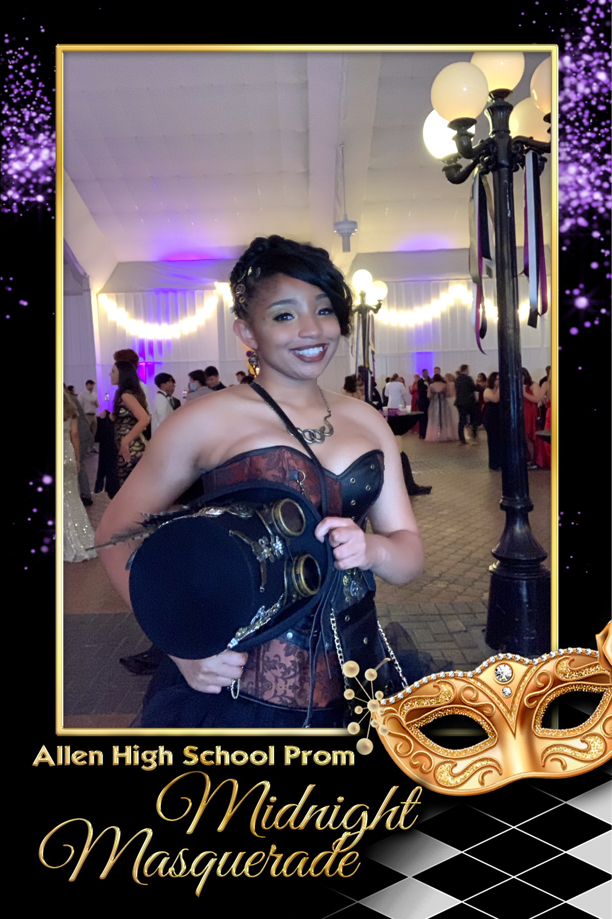 ALLEN PROM - MIDNIGHT MASQUERADE | View more photos from the event at gallery.rckapturedmemories.com/u/RCKapturedMemories/ALLEN-PROM-MIDNIGHT-MASQUERADE
