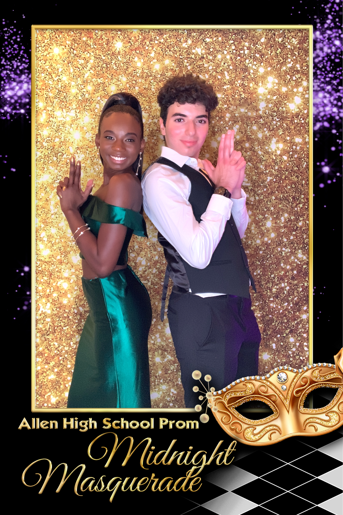 ALLEN PROM - MIDNIGHT MASQUERADE | View more photos from the event at gallery.rckapturedmemories.com/u/RCKapturedMemories/ALLEN-PROM-MIDNIGHT-MASQUERADE
