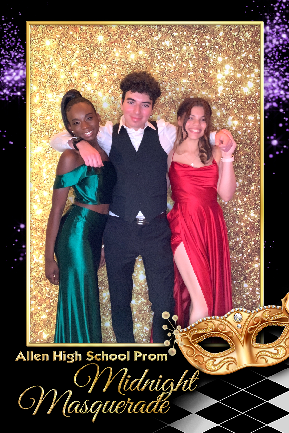 ALLEN PROM - MIDNIGHT MASQUERADE | View more photos from the event at gallery.rckapturedmemories.com/u/RCKapturedMemories/ALLEN-PROM-MIDNIGHT-MASQUERADE