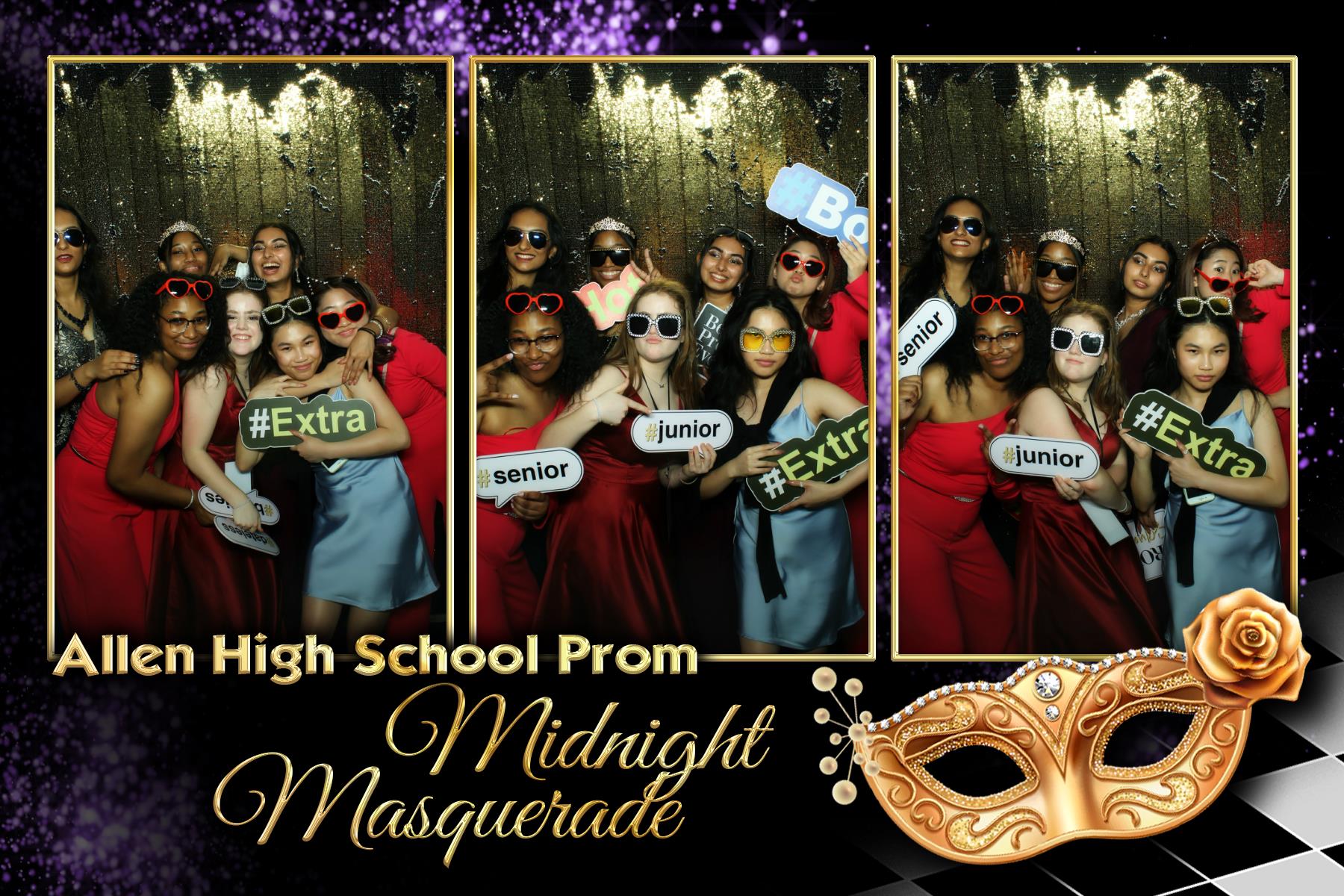 ALLEN PROM - MIDNIGHT MASQUERADE | View more photos from the event at gallery.rckapturedmemories.com/u/RCKapturedMemories/ALLEN-PROM-MIDNIGHT-MASQUERADE