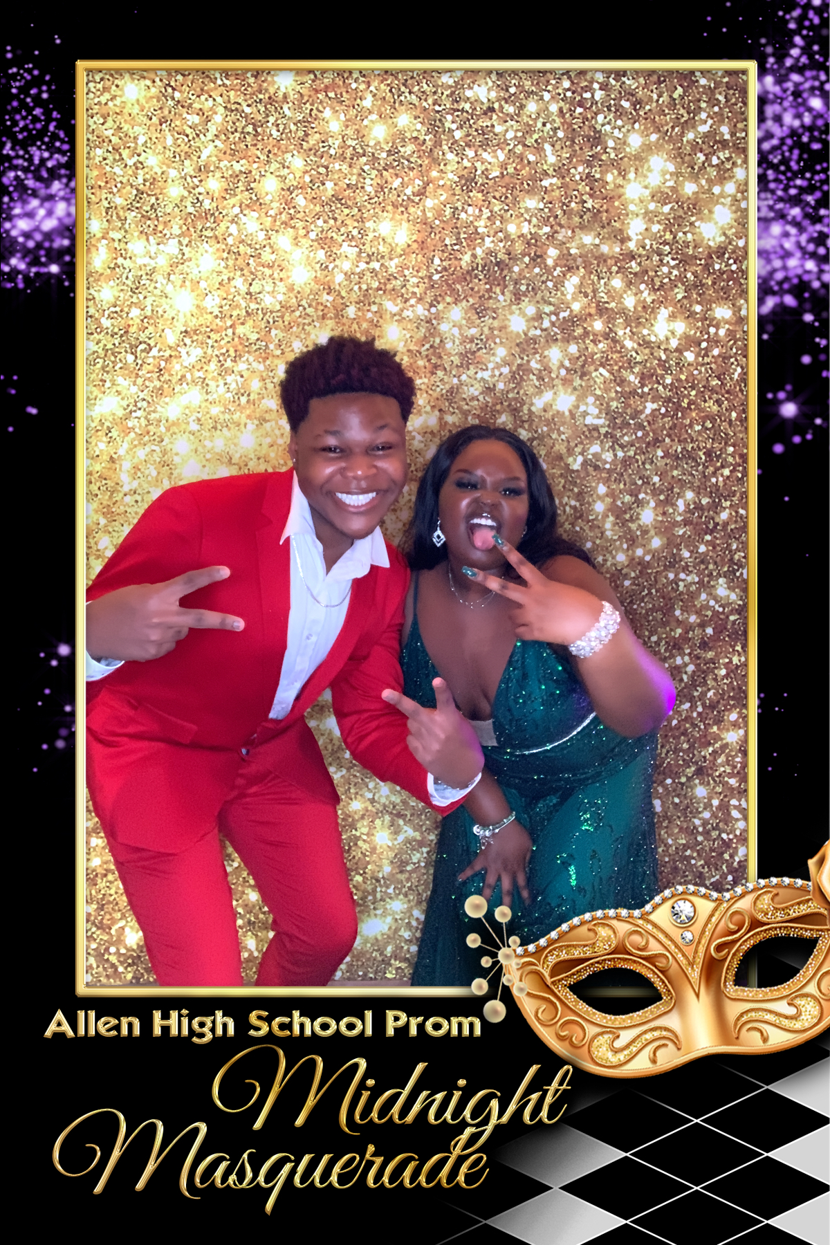 ALLEN PROM - MIDNIGHT MASQUERADE | View more photos from the event at gallery.rckapturedmemories.com/u/RCKapturedMemories/ALLEN-PROM-MIDNIGHT-MASQUERADE