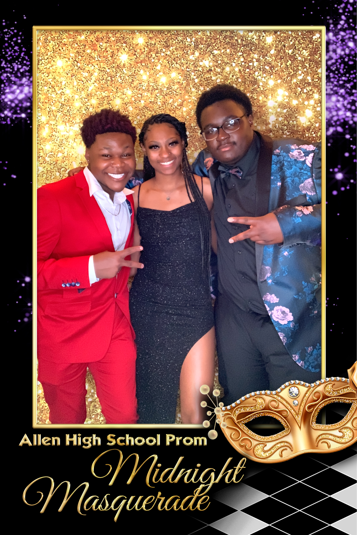ALLEN PROM - MIDNIGHT MASQUERADE | View more photos from the event at gallery.rckapturedmemories.com/u/RCKapturedMemories/ALLEN-PROM-MIDNIGHT-MASQUERADE