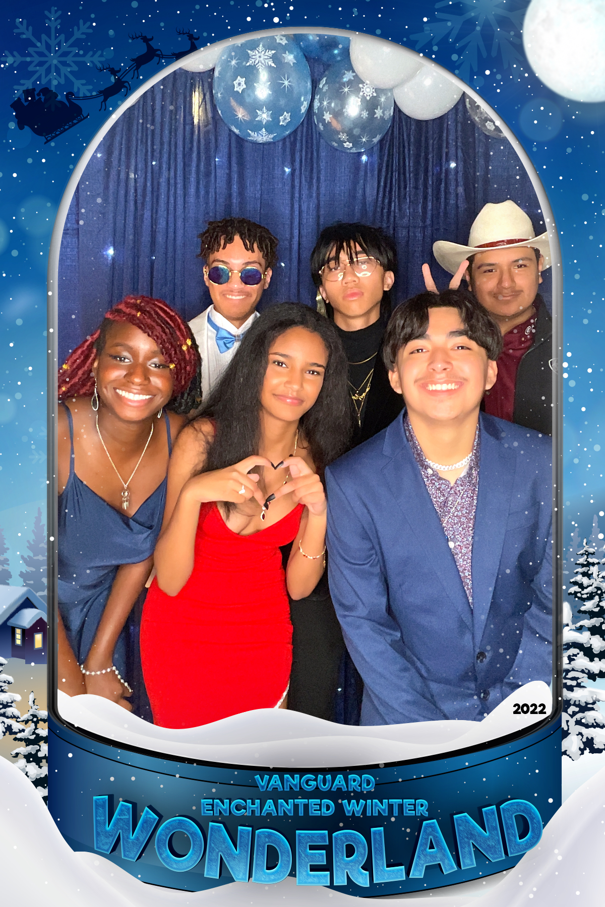 VANGUARD ENCHANTED WINTER WONDERLAND FORMAL DANCE | View more photos from the event at gallery.rckapturedmemories.com/u/RCKapturedMemories/VANGUARD-ENCHANTED-WINTER-WONDERLAND-FORMAL-DANCE