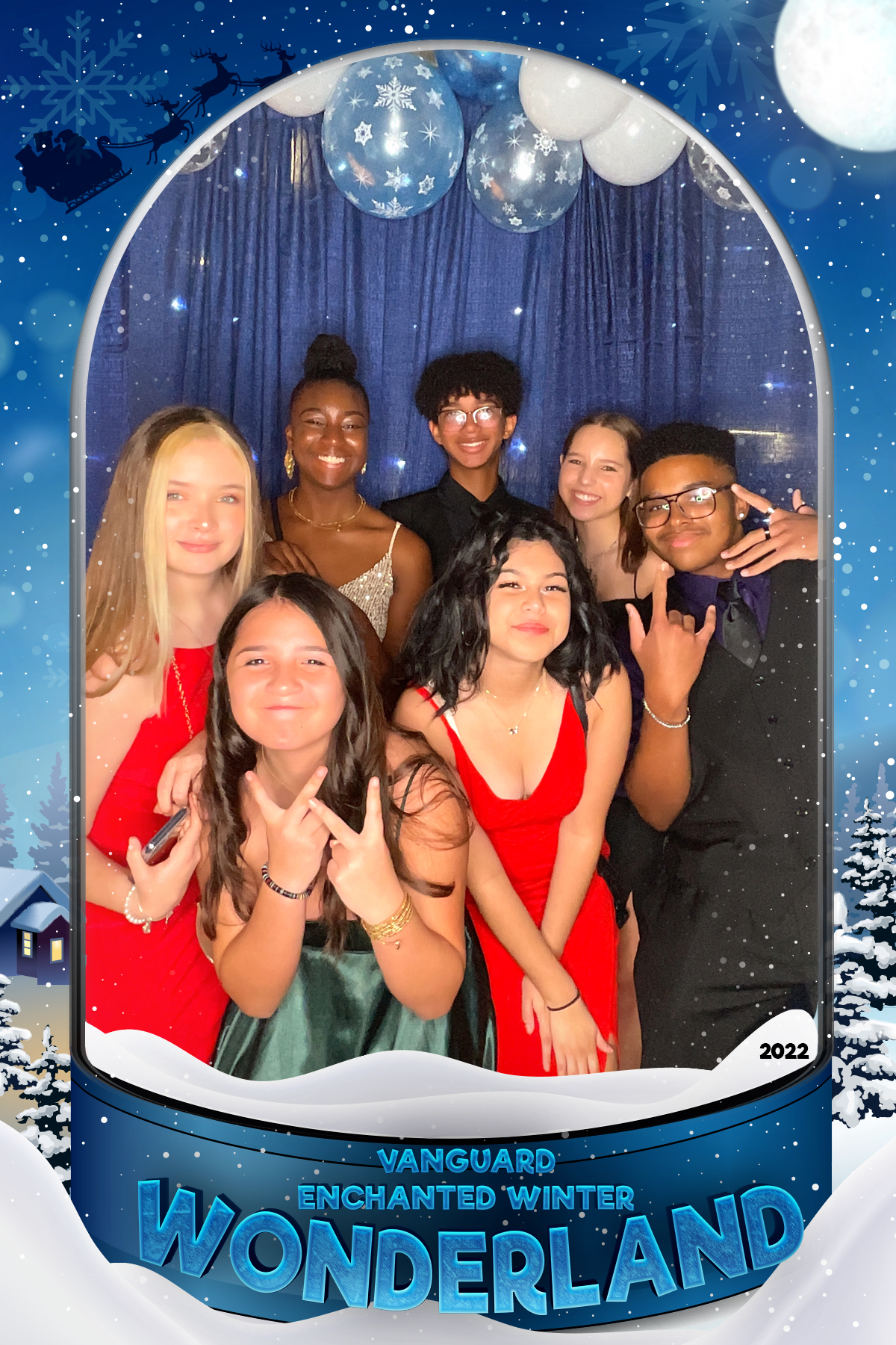 VANGUARD ENCHANTED WINTER WONDERLAND FORMAL DANCE | View more photos from the event at gallery.rckapturedmemories.com/u/RCKapturedMemories/VANGUARD-ENCHANTED-WINTER-WONDERLAND-FORMAL-DANCE
