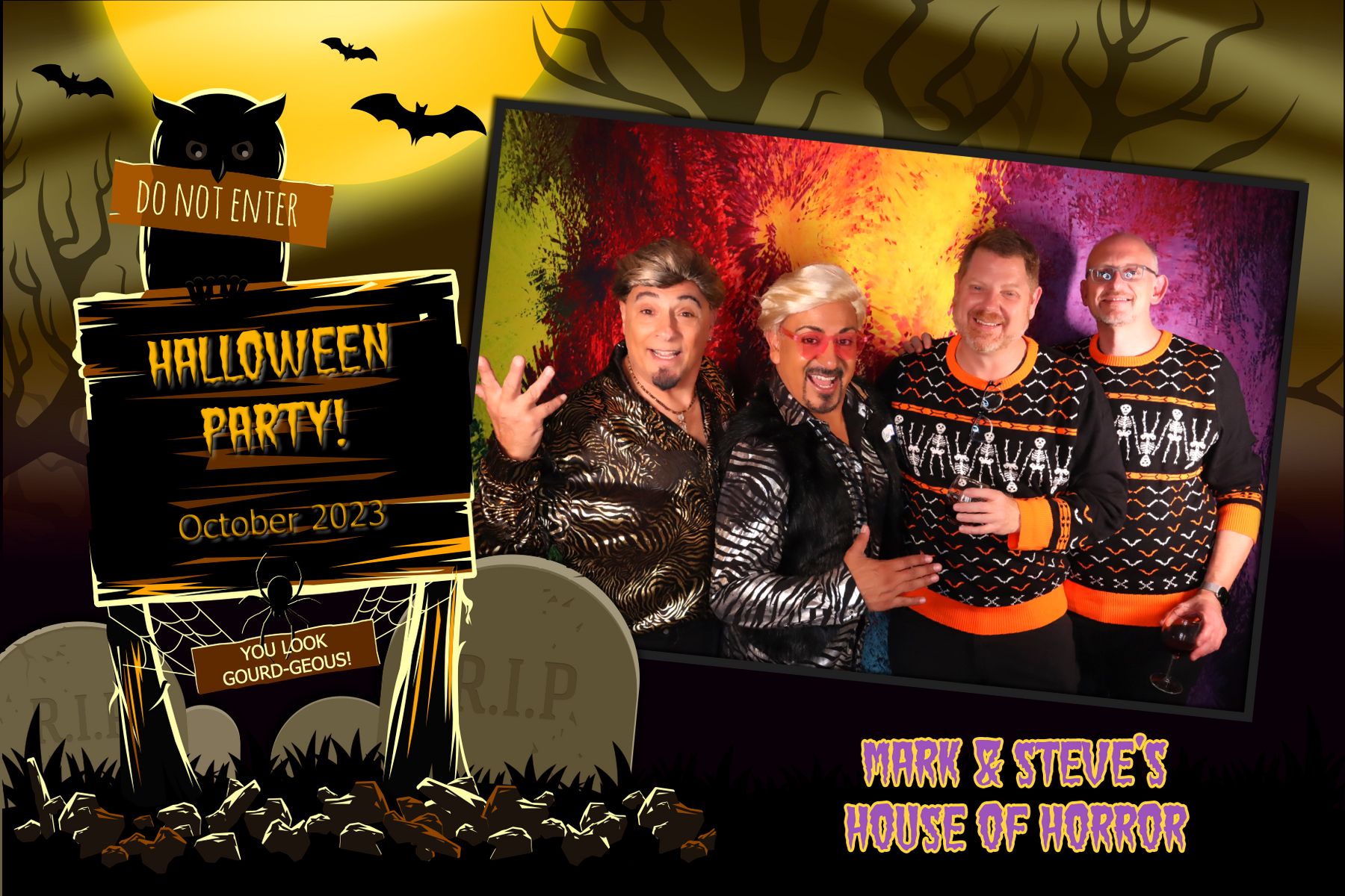 MARK & STEVE'S HALLOWEEN PARTY 2023 | View more photos from the event at gallery.rckapturedmemories.com/u/RCKapturedMemories/MARK-STEVES-HALLOWEEN-PARTY-2023