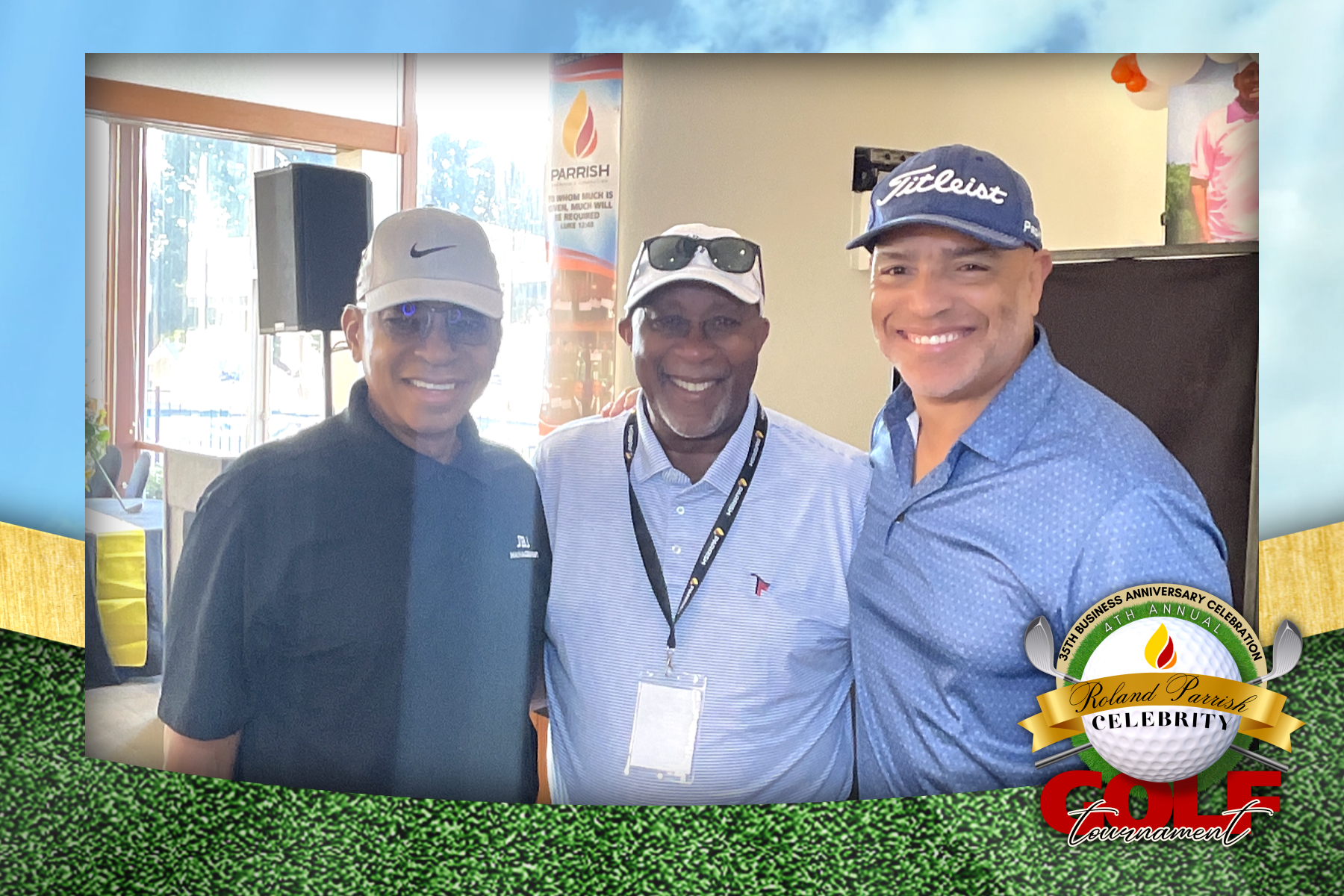 4th Annual Roland Parrish Celebrity Golf Tournament | View more photos from the event at gallery.rckapturedmemories.com/u/RCKapturedMemories/4th-Annual-Roland-Parrish-Celebrity-Golf-Tournament