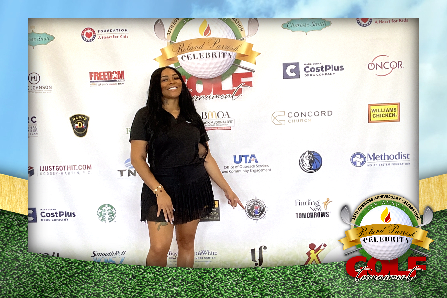 4th Annual Roland Parrish Celebrity Golf Tournament | View more photos from the event at gallery.rckapturedmemories.com/u/RCKapturedMemories/4th-Annual-Roland-Parrish-Celebrity-Golf-Tournament
