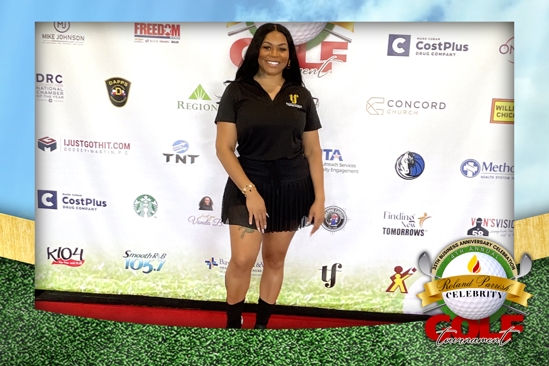 4th Annual Roland Parrish Celebrity Golf Tournament | View more photos from the event at gallery.rckapturedmemories.com/u/RCKapturedMemories/4th-Annual-Roland-Parrish-Celebrity-Golf-Tournament