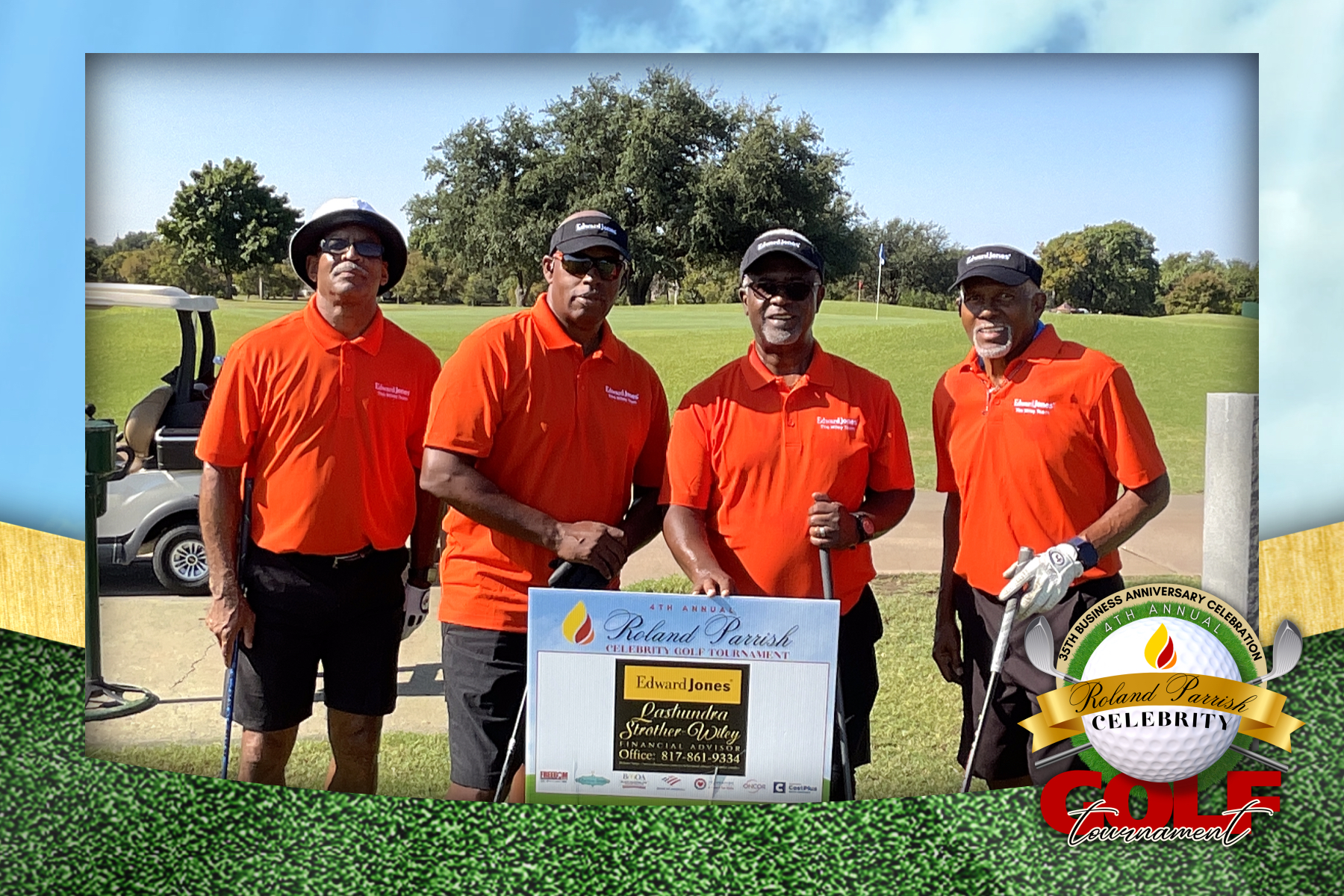 4th Annual Roland Parrish Celebrity Golf Tournament | View more photos from the event at gallery.rckapturedmemories.com/u/RCKapturedMemories/4th-Annual-Roland-Parrish-Celebrity-Golf-Tournament
