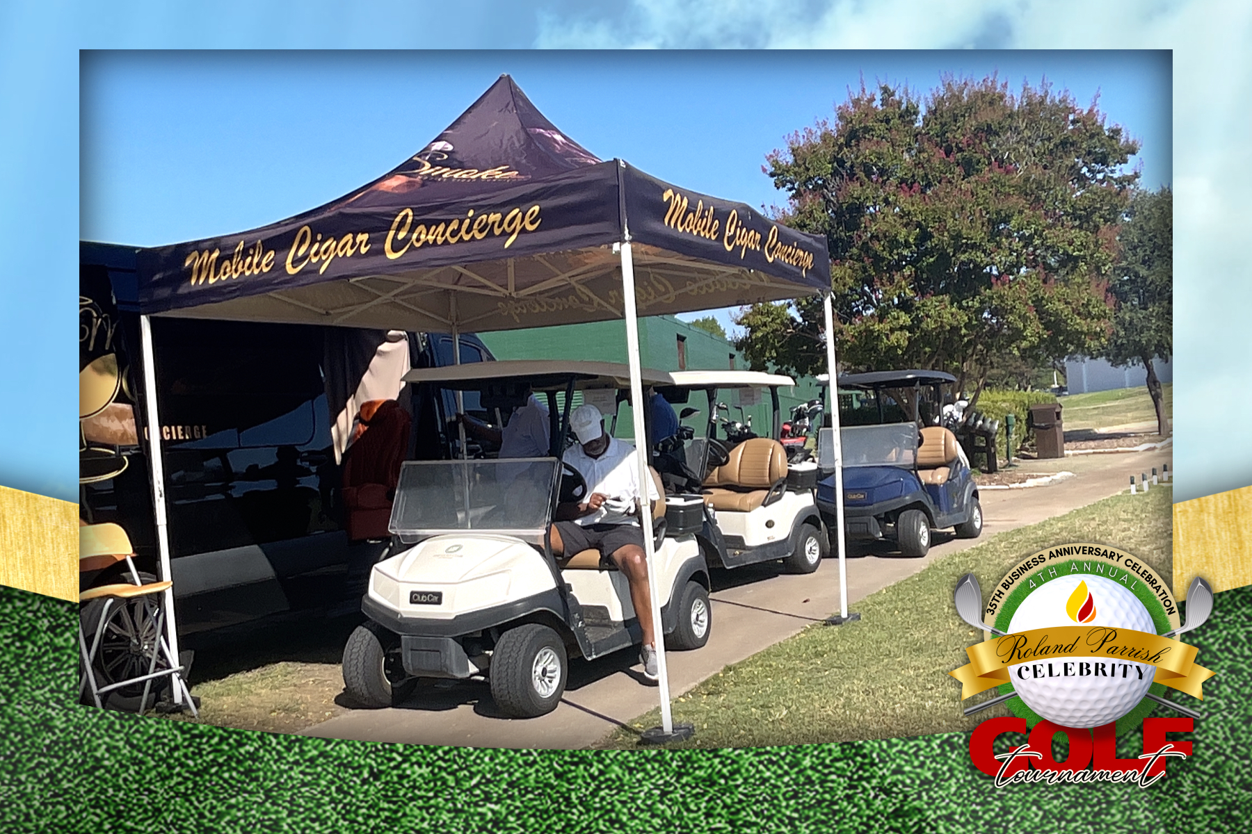 4th Annual Roland Parrish Celebrity Golf Tournament | View more photos from the event at gallery.rckapturedmemories.com/u/RCKapturedMemories/4th-Annual-Roland-Parrish-Celebrity-Golf-Tournament