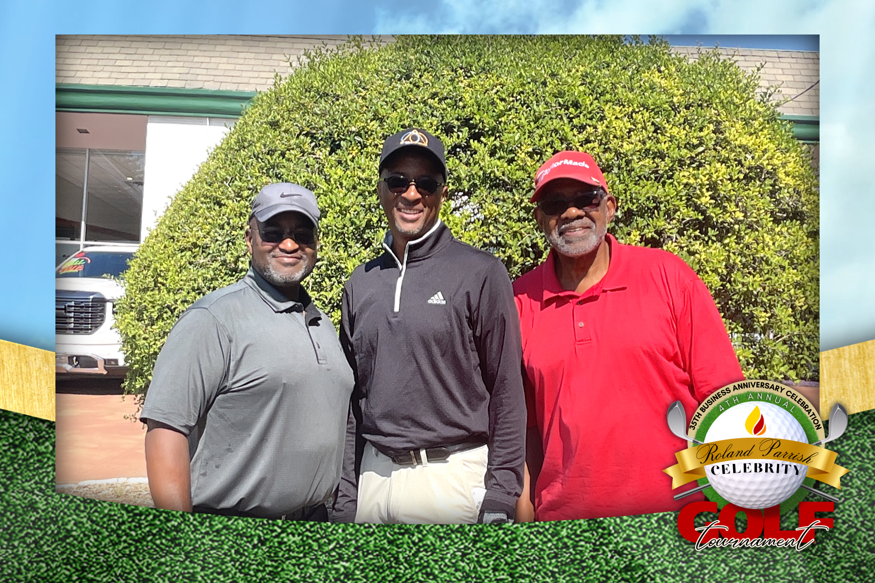 4th Annual Roland Parrish Celebrity Golf Tournament | View more photos from the event at gallery.rckapturedmemories.com/u/RCKapturedMemories/4th-Annual-Roland-Parrish-Celebrity-Golf-Tournament