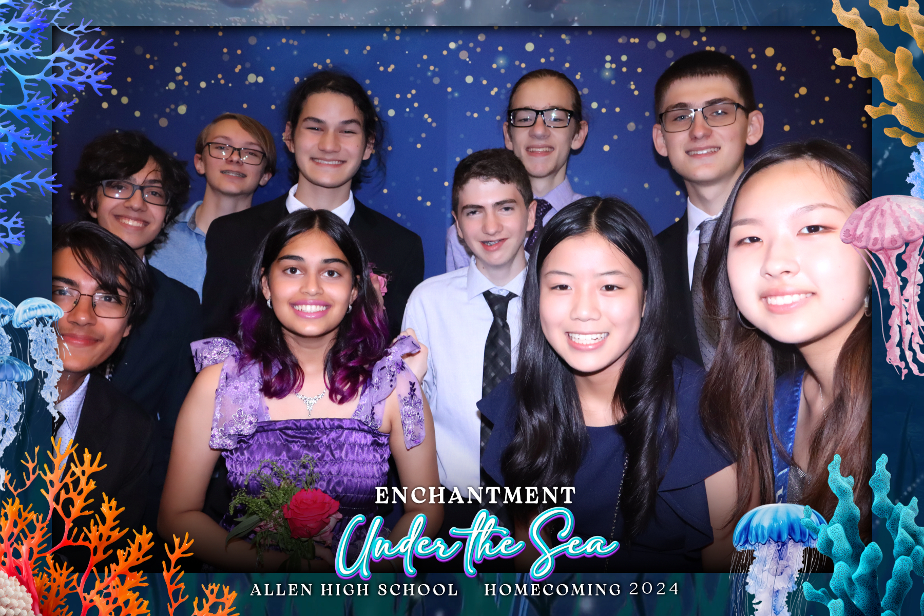 ALLEN HOCO:  Enchantment Under the Sea | View more photos from the event at gallery.rckapturedmemories.com/u/RCKapturedMemories/ALLEN-HOCO-Enchantment-Under-the-Sea