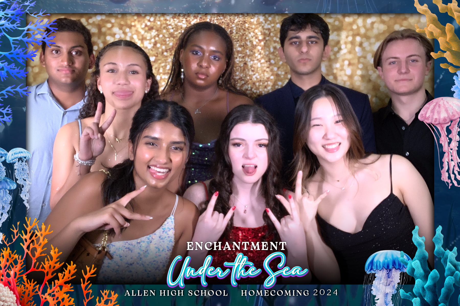 ALLEN HOCO:  Enchantment Under the Sea | View more photos from the event at gallery.rckapturedmemories.com/u/RCKapturedMemories/ALLEN-HOCO-Enchantment-Under-the-Sea