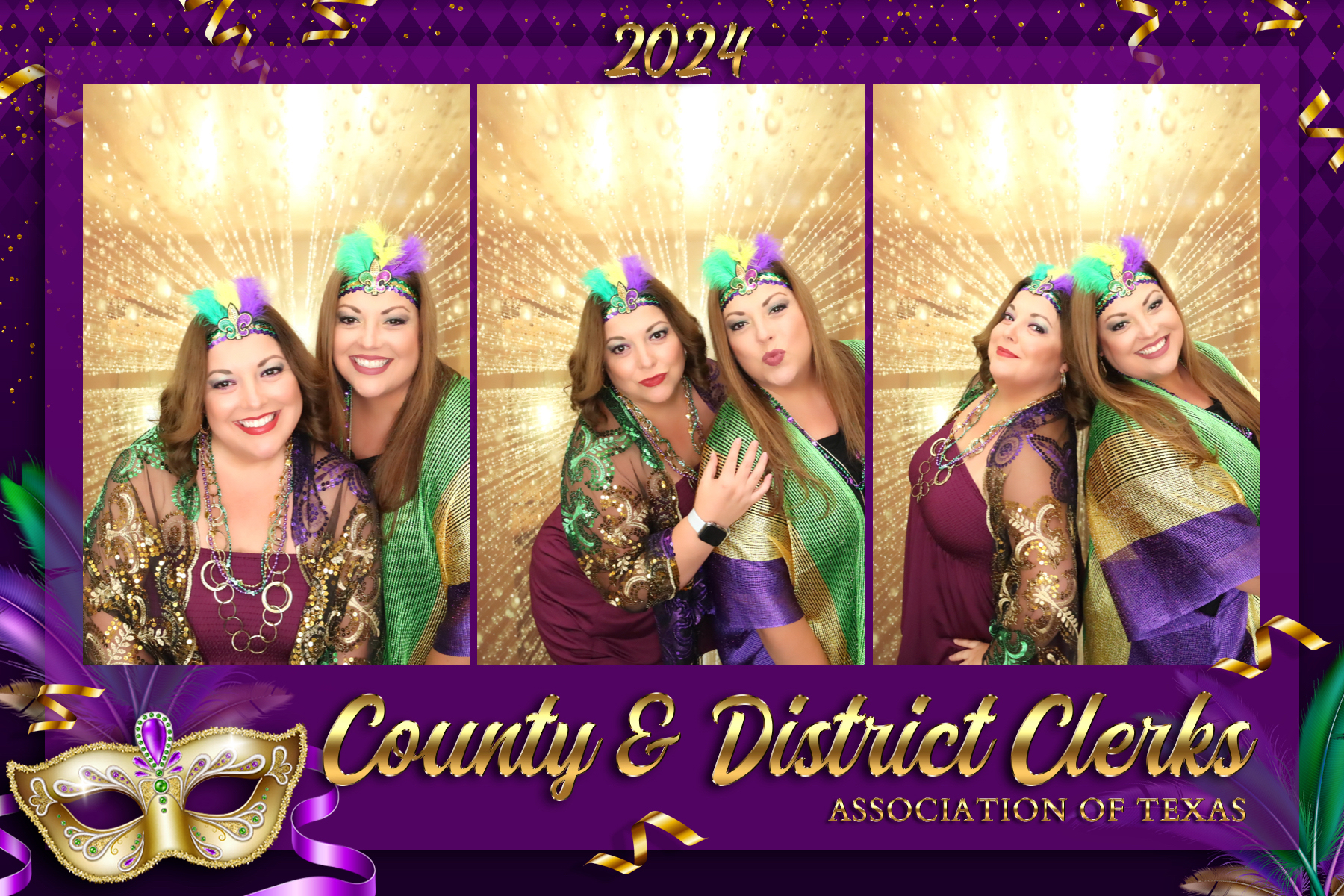 COUNTY & DISTRICT CLERKS MARDI GRAS BANQUET | View more photos from the event at gallery.rckapturedmemories.com/u/RCKapturedMemories/COUNTY-DISTRICT-CLERKS-MARDI-GRAS-BANQUET