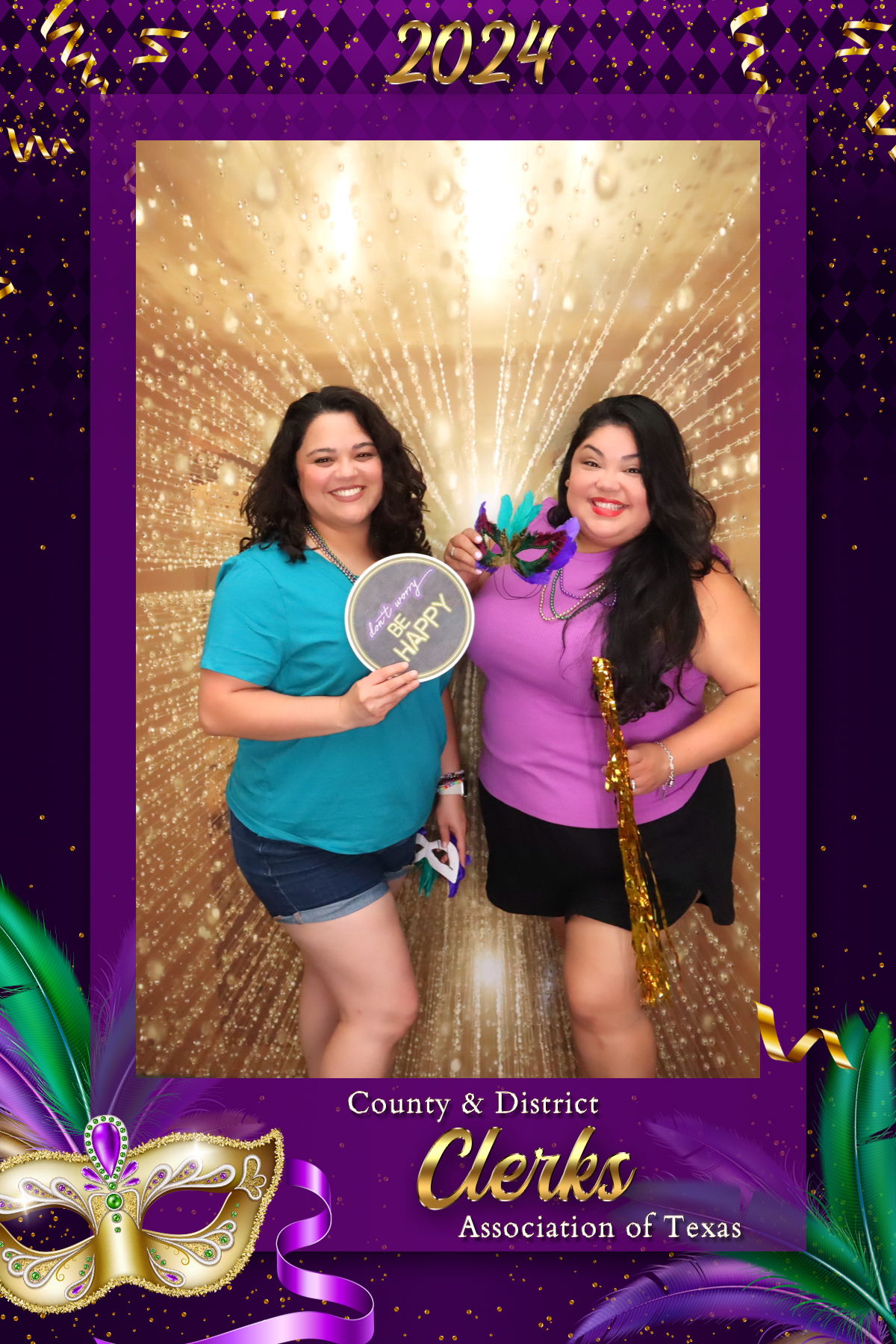 COUNTY & DISTRICT CLERKS MARDI GRAS BANQUET | View more photos from the event at gallery.rckapturedmemories.com/u/RCKapturedMemories/COUNTY-DISTRICT-CLERKS-MARDI-GRAS-BANQUET
