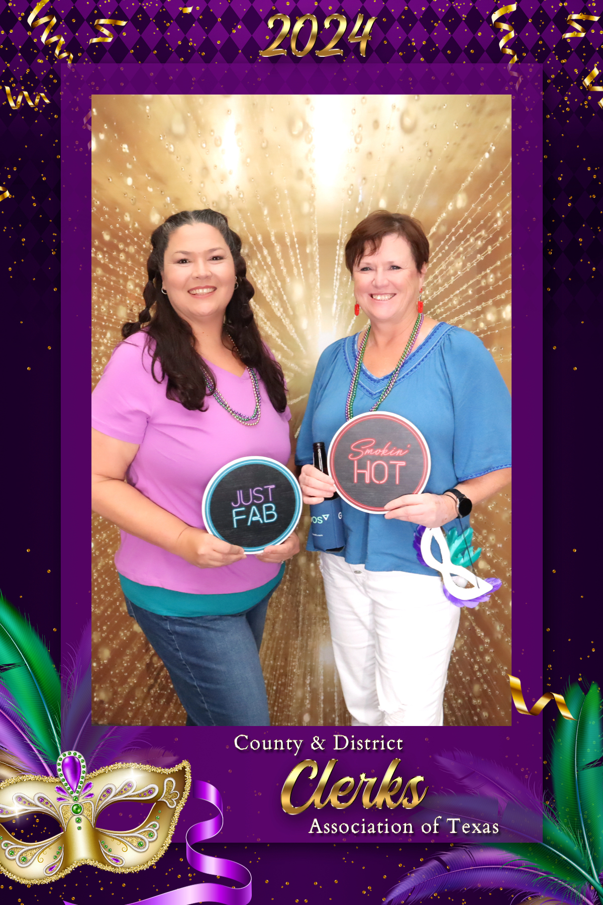 COUNTY & DISTRICT CLERKS MARDI GRAS BANQUET | View more photos from the event at gallery.rckapturedmemories.com/u/RCKapturedMemories/COUNTY-DISTRICT-CLERKS-MARDI-GRAS-BANQUET