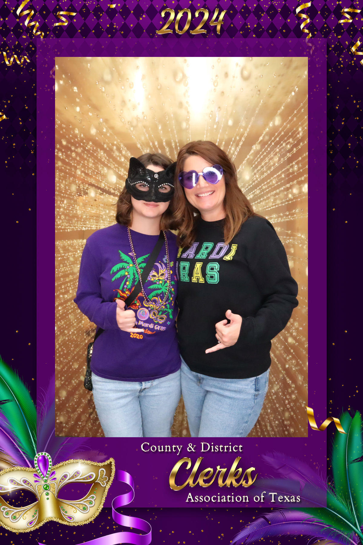 COUNTY & DISTRICT CLERKS MARDI GRAS BANQUET | View more photos from the event at gallery.rckapturedmemories.com/u/RCKapturedMemories/COUNTY-DISTRICT-CLERKS-MARDI-GRAS-BANQUET