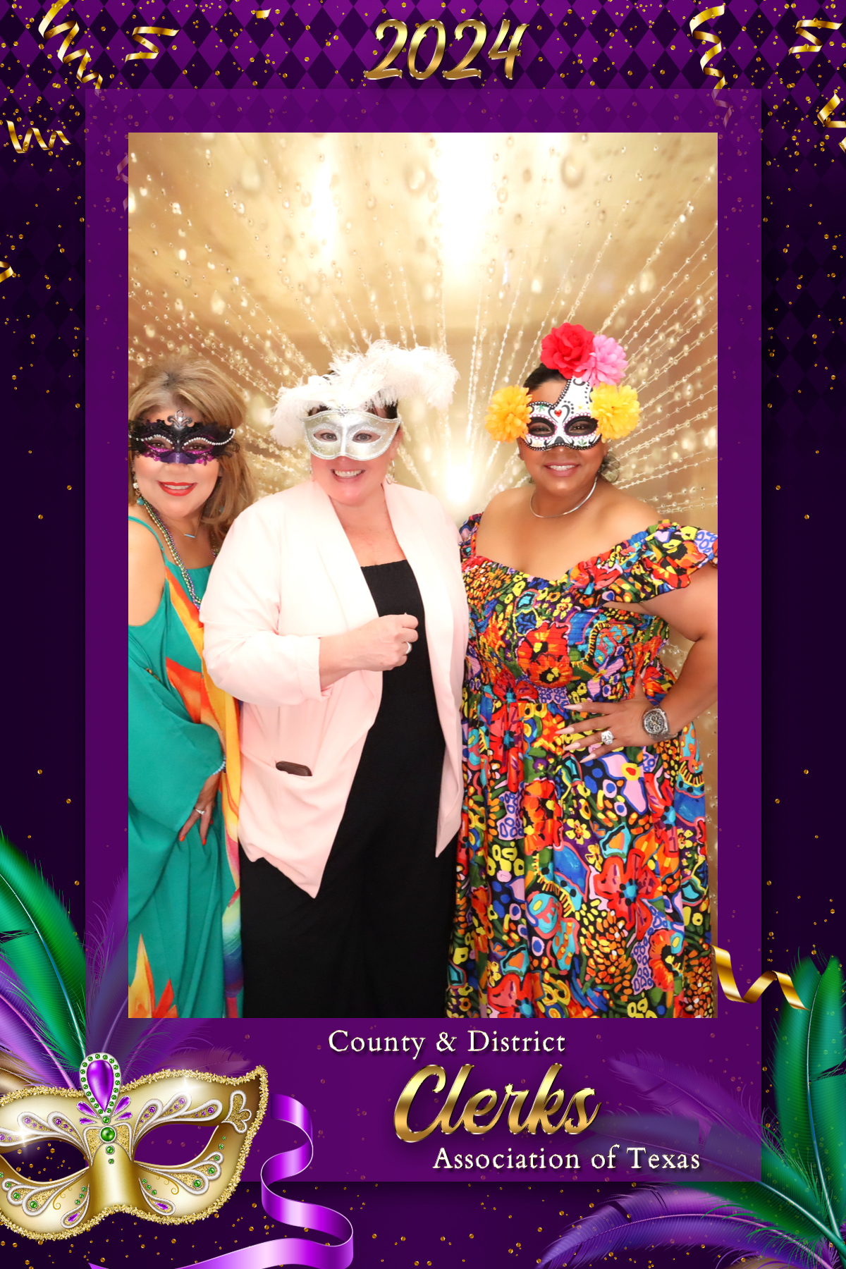 COUNTY & DISTRICT CLERKS MARDI GRAS BANQUET | View more photos from the event at gallery.rckapturedmemories.com/u/RCKapturedMemories/COUNTY-DISTRICT-CLERKS-MARDI-GRAS-BANQUET
