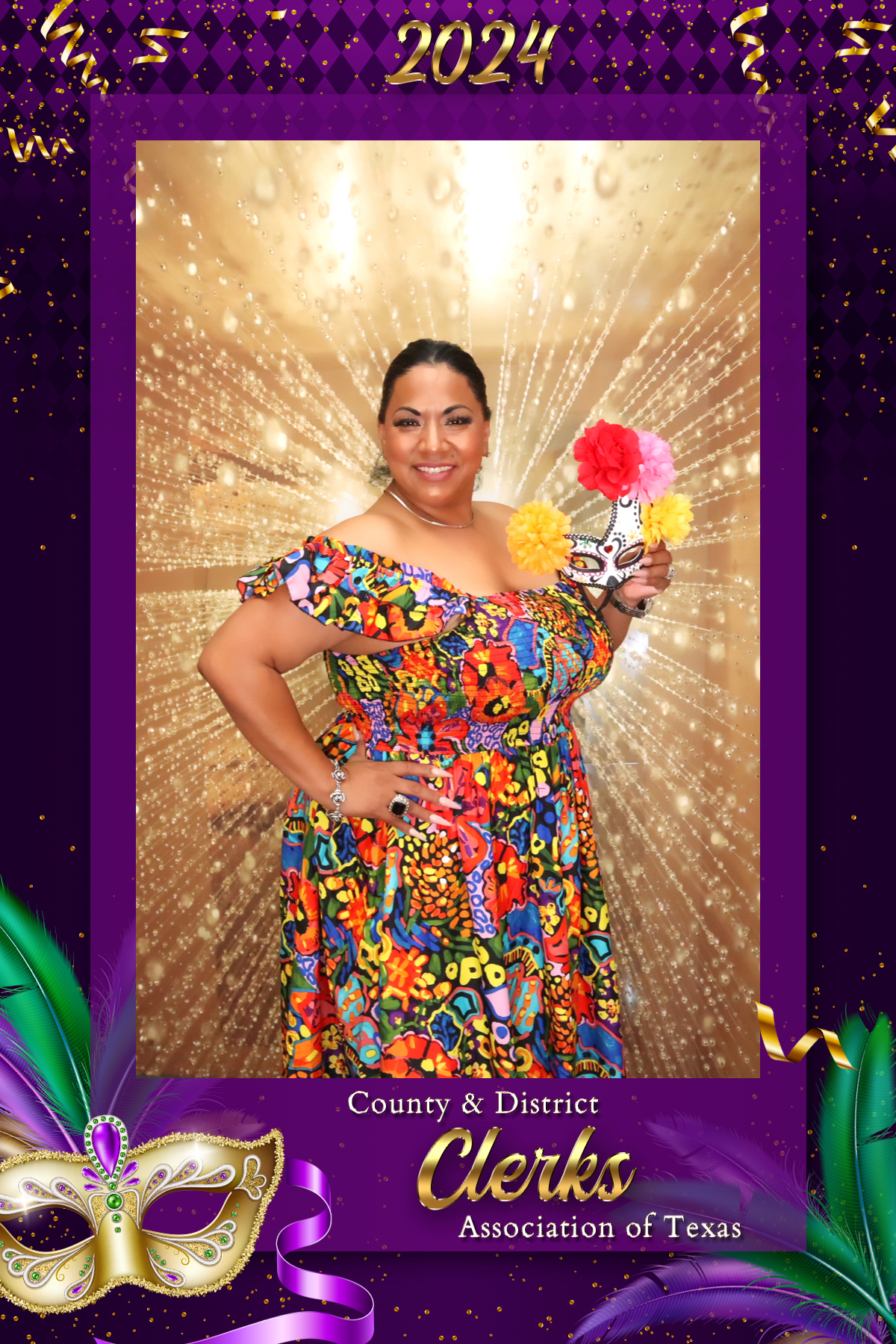 COUNTY & DISTRICT CLERKS MARDI GRAS BANQUET | View more photos from the event at gallery.rckapturedmemories.com/u/RCKapturedMemories/COUNTY-DISTRICT-CLERKS-MARDI-GRAS-BANQUET