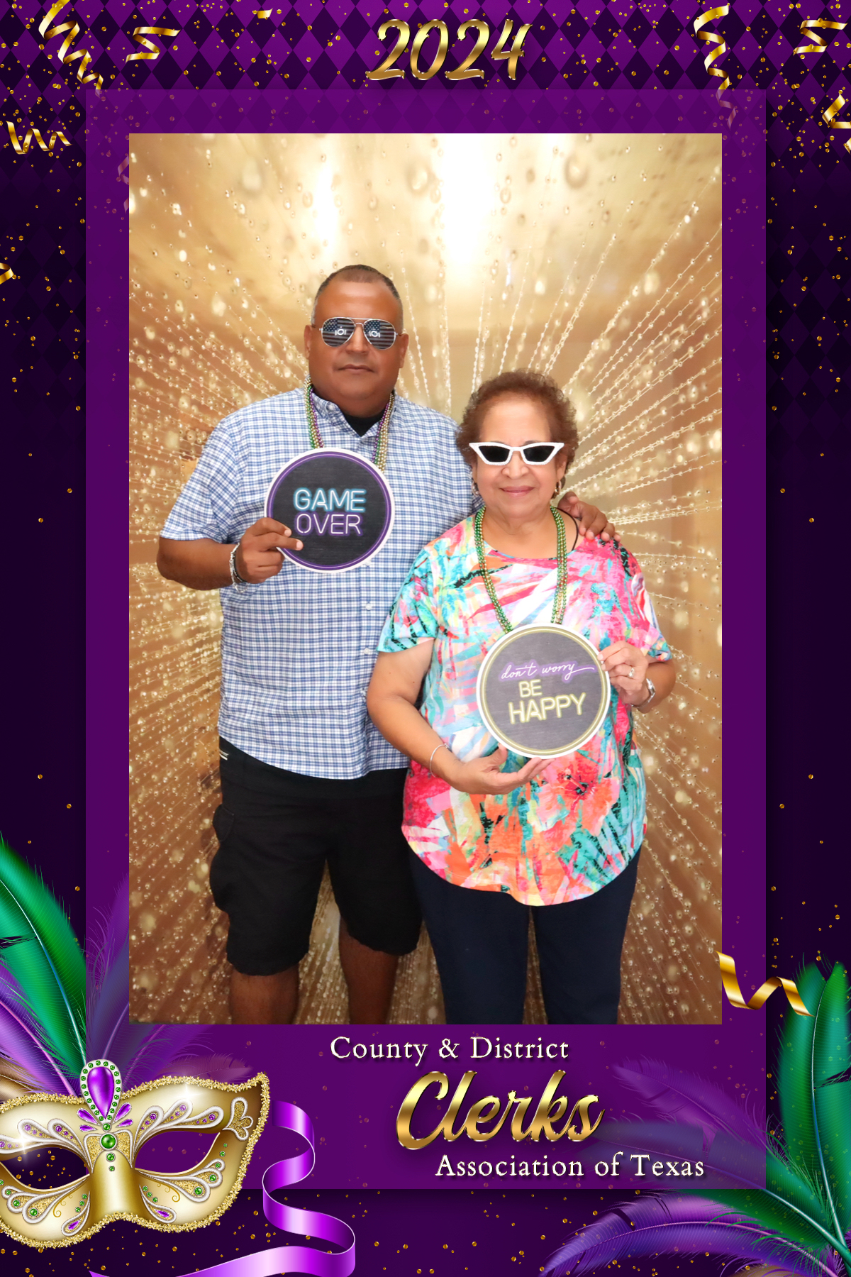COUNTY & DISTRICT CLERKS MARDI GRAS BANQUET | View more photos from the event at gallery.rckapturedmemories.com/u/RCKapturedMemories/COUNTY-DISTRICT-CLERKS-MARDI-GRAS-BANQUET