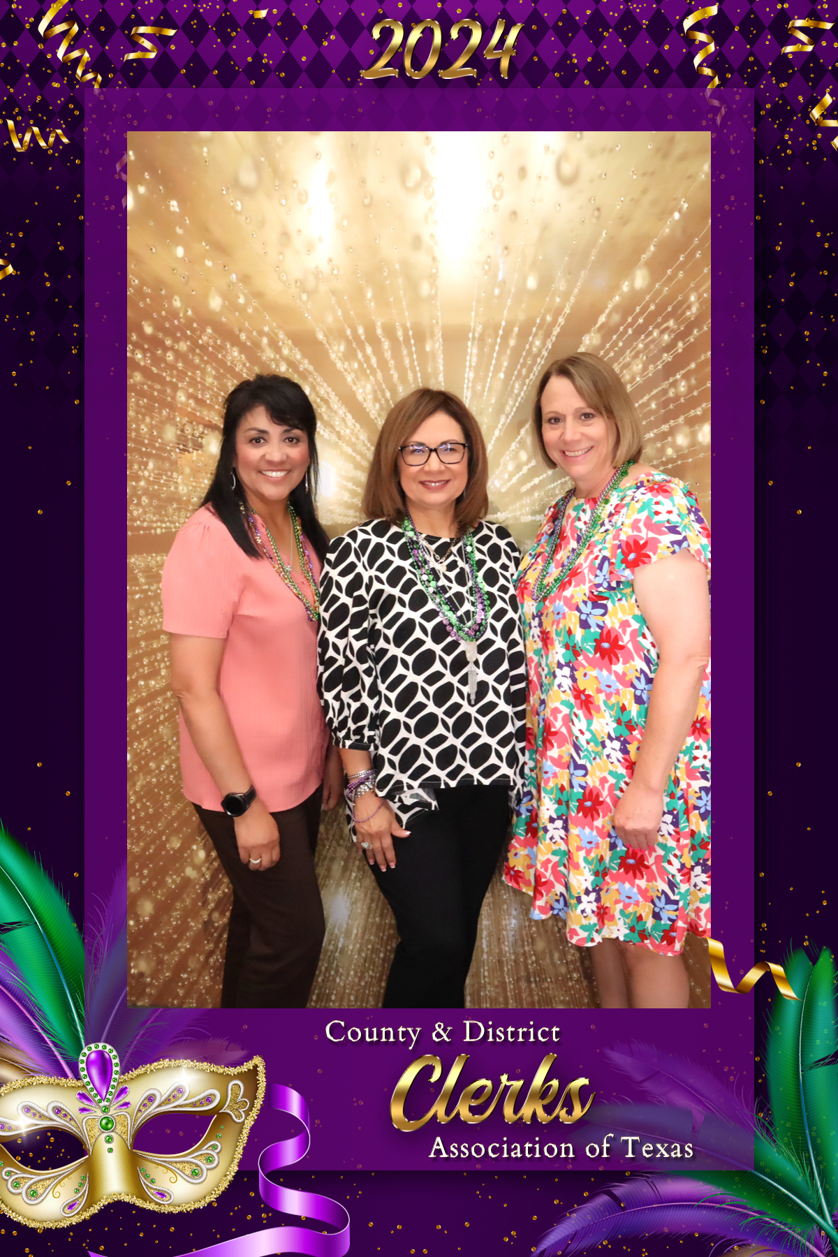 COUNTY & DISTRICT CLERKS MARDI GRAS BANQUET | View more photos from the event at gallery.rckapturedmemories.com/u/RCKapturedMemories/COUNTY-DISTRICT-CLERKS-MARDI-GRAS-BANQUET