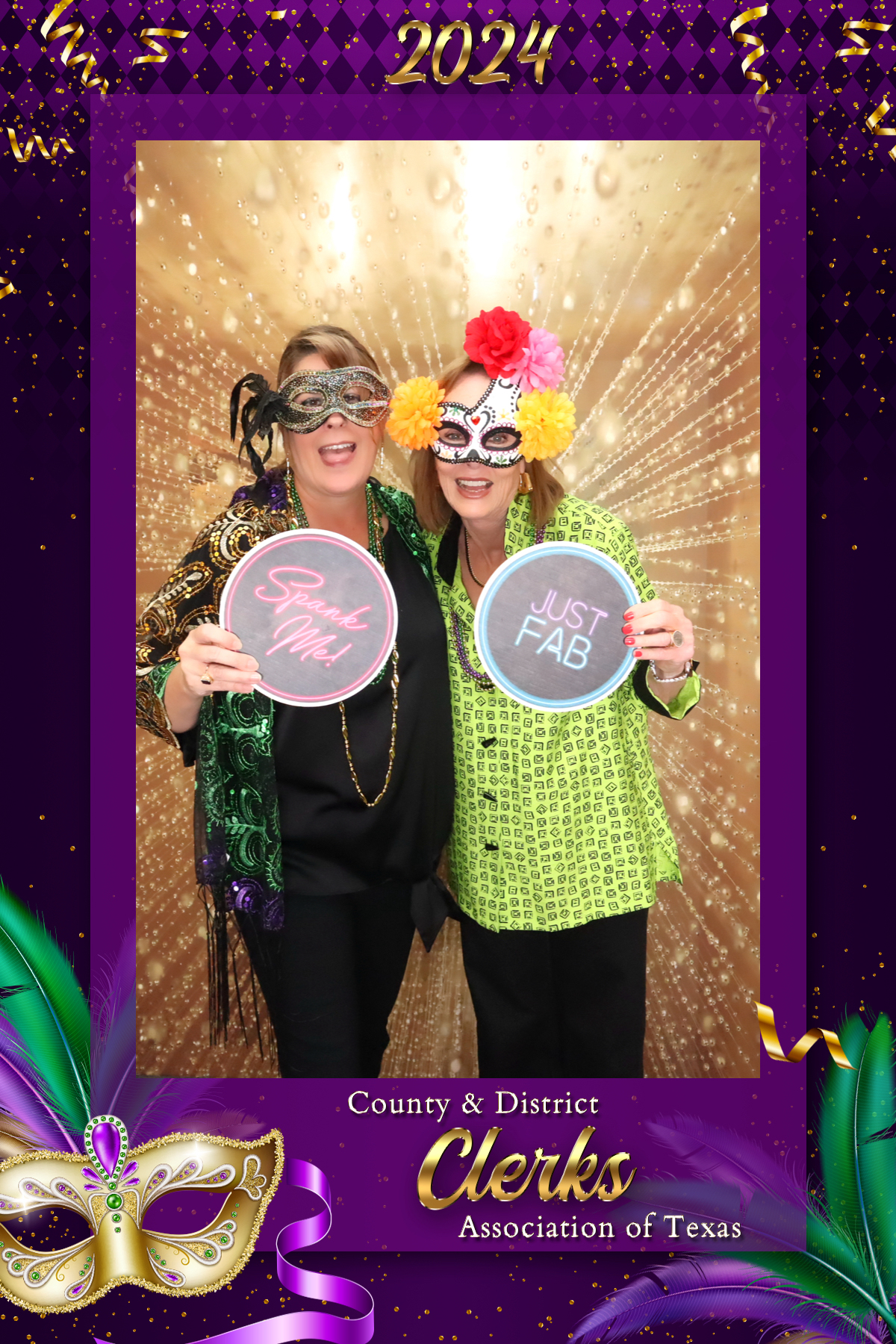 COUNTY & DISTRICT CLERKS MARDI GRAS BANQUET | View more photos from the event at gallery.rckapturedmemories.com/u/RCKapturedMemories/COUNTY-DISTRICT-CLERKS-MARDI-GRAS-BANQUET