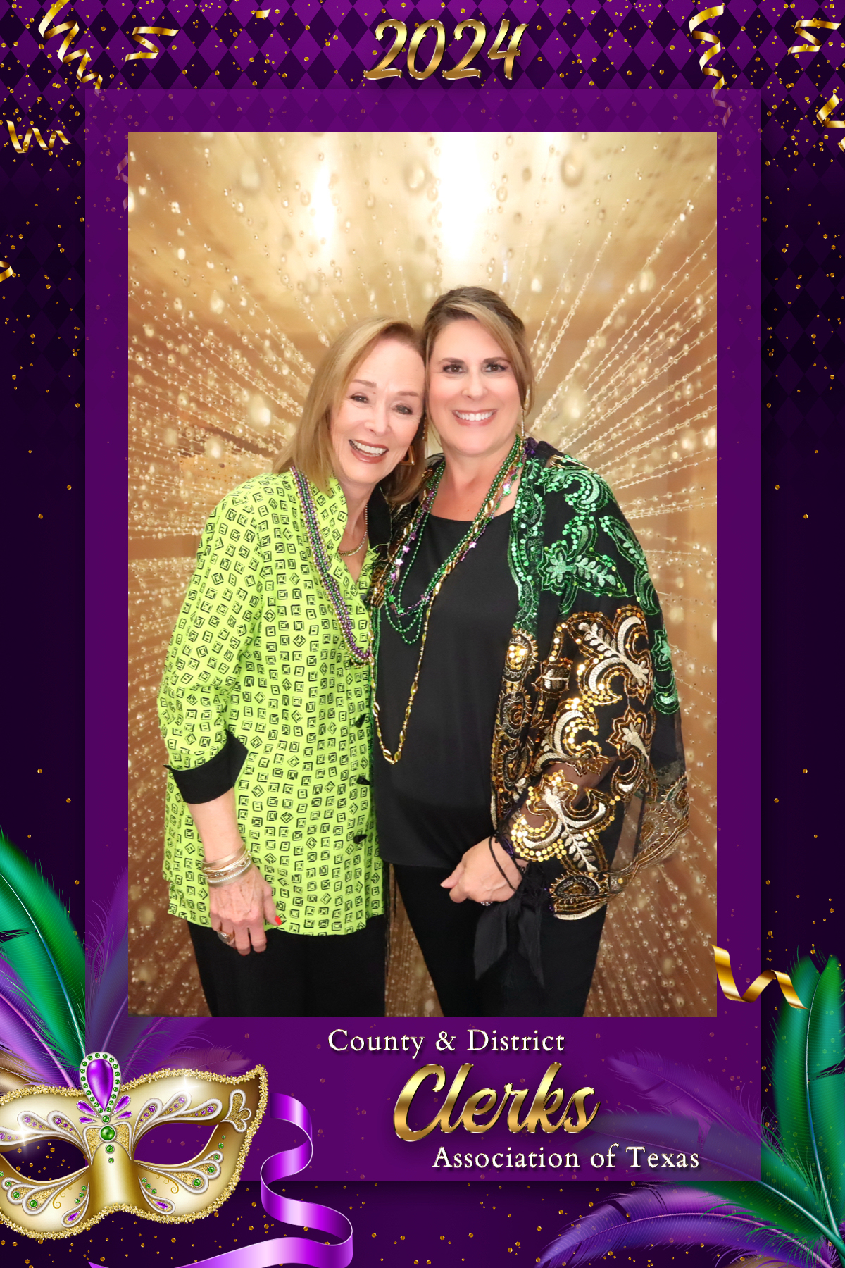 COUNTY & DISTRICT CLERKS MARDI GRAS BANQUET | View more photos from the event at gallery.rckapturedmemories.com/u/RCKapturedMemories/COUNTY-DISTRICT-CLERKS-MARDI-GRAS-BANQUET