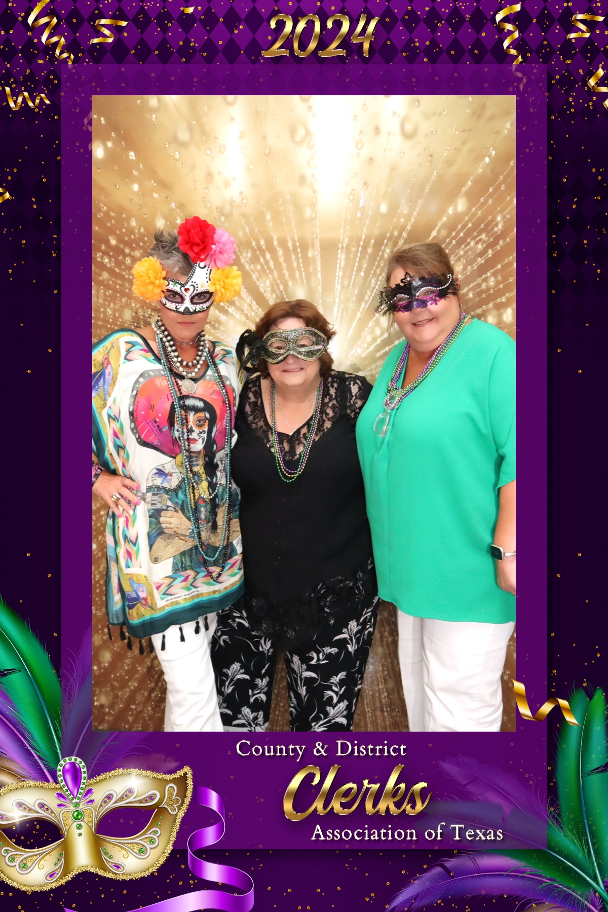 COUNTY & DISTRICT CLERKS MARDI GRAS BANQUET | View more photos from the event at gallery.rckapturedmemories.com/u/RCKapturedMemories/COUNTY-DISTRICT-CLERKS-MARDI-GRAS-BANQUET