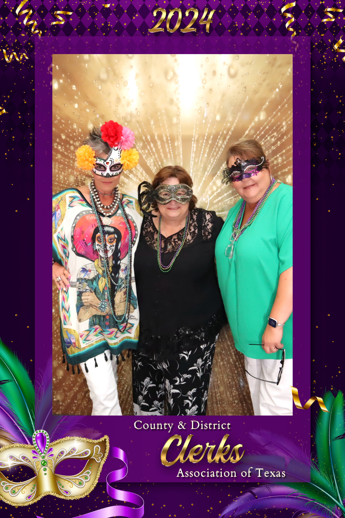 COUNTY & DISTRICT CLERKS MARDI GRAS BANQUET | View more photos from the event at gallery.rckapturedmemories.com/u/RCKapturedMemories/COUNTY-DISTRICT-CLERKS-MARDI-GRAS-BANQUET