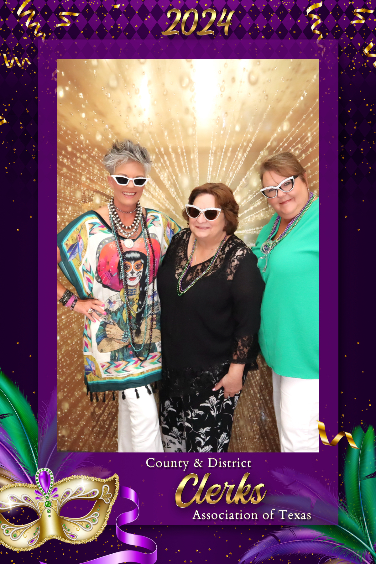COUNTY & DISTRICT CLERKS MARDI GRAS BANQUET | View more photos from the event at gallery.rckapturedmemories.com/u/RCKapturedMemories/COUNTY-DISTRICT-CLERKS-MARDI-GRAS-BANQUET