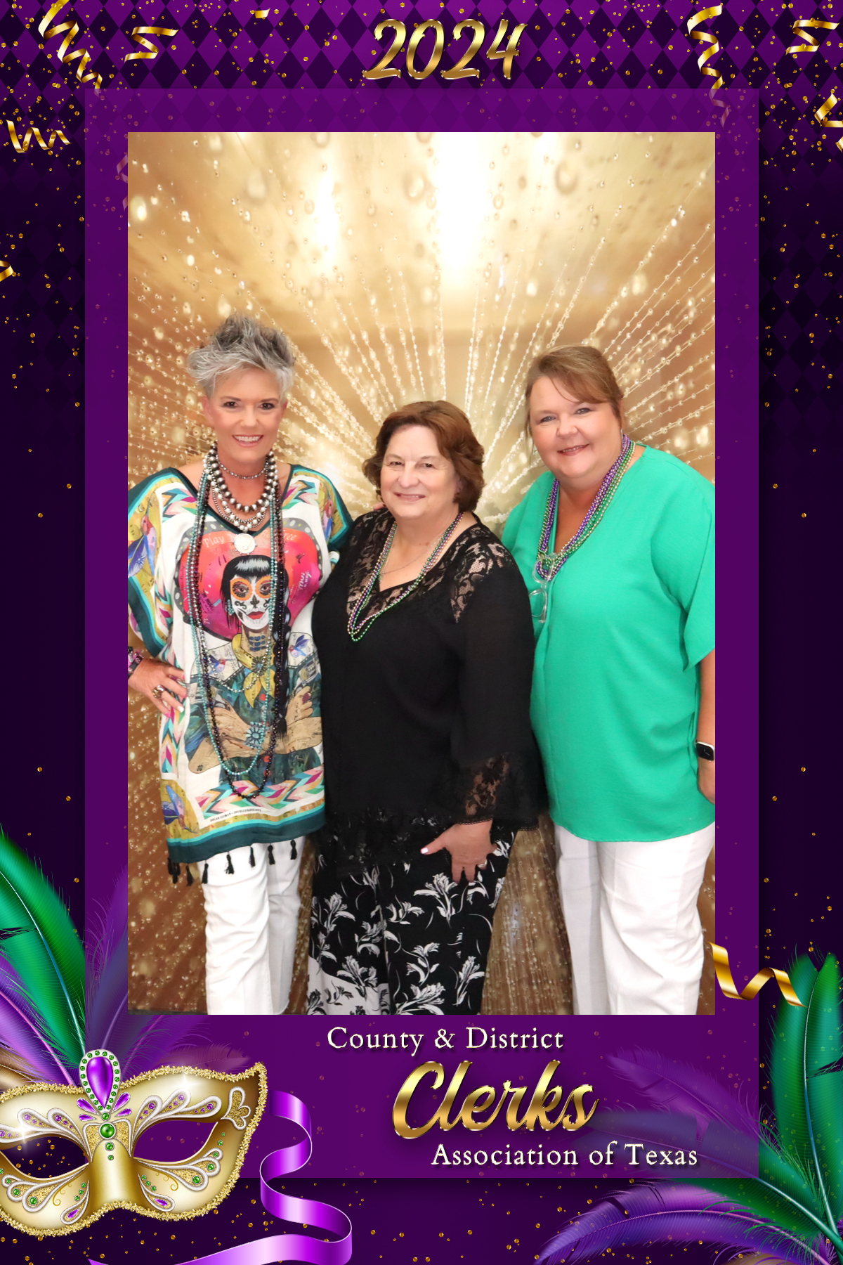 COUNTY & DISTRICT CLERKS MARDI GRAS BANQUET | View more photos from the event at gallery.rckapturedmemories.com/u/RCKapturedMemories/COUNTY-DISTRICT-CLERKS-MARDI-GRAS-BANQUET