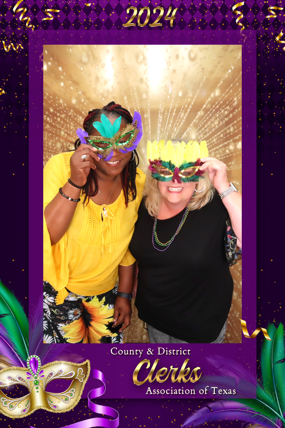 COUNTY & DISTRICT CLERKS MARDI GRAS BANQUET | View more photos from the event at gallery.rckapturedmemories.com/u/RCKapturedMemories/COUNTY-DISTRICT-CLERKS-MARDI-GRAS-BANQUET