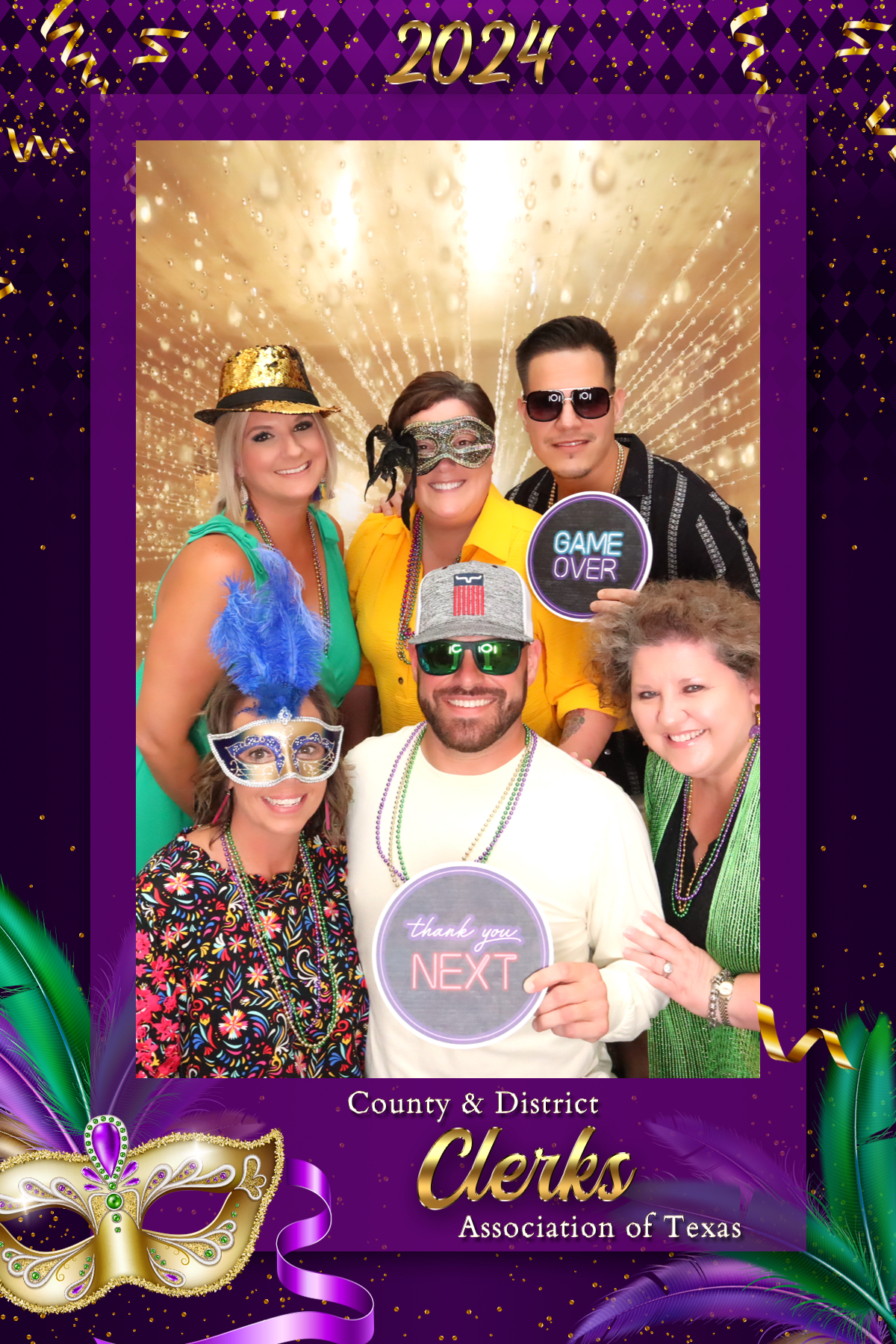 COUNTY & DISTRICT CLERKS MARDI GRAS BANQUET | View more photos from the event at gallery.rckapturedmemories.com/u/RCKapturedMemories/COUNTY-DISTRICT-CLERKS-MARDI-GRAS-BANQUET