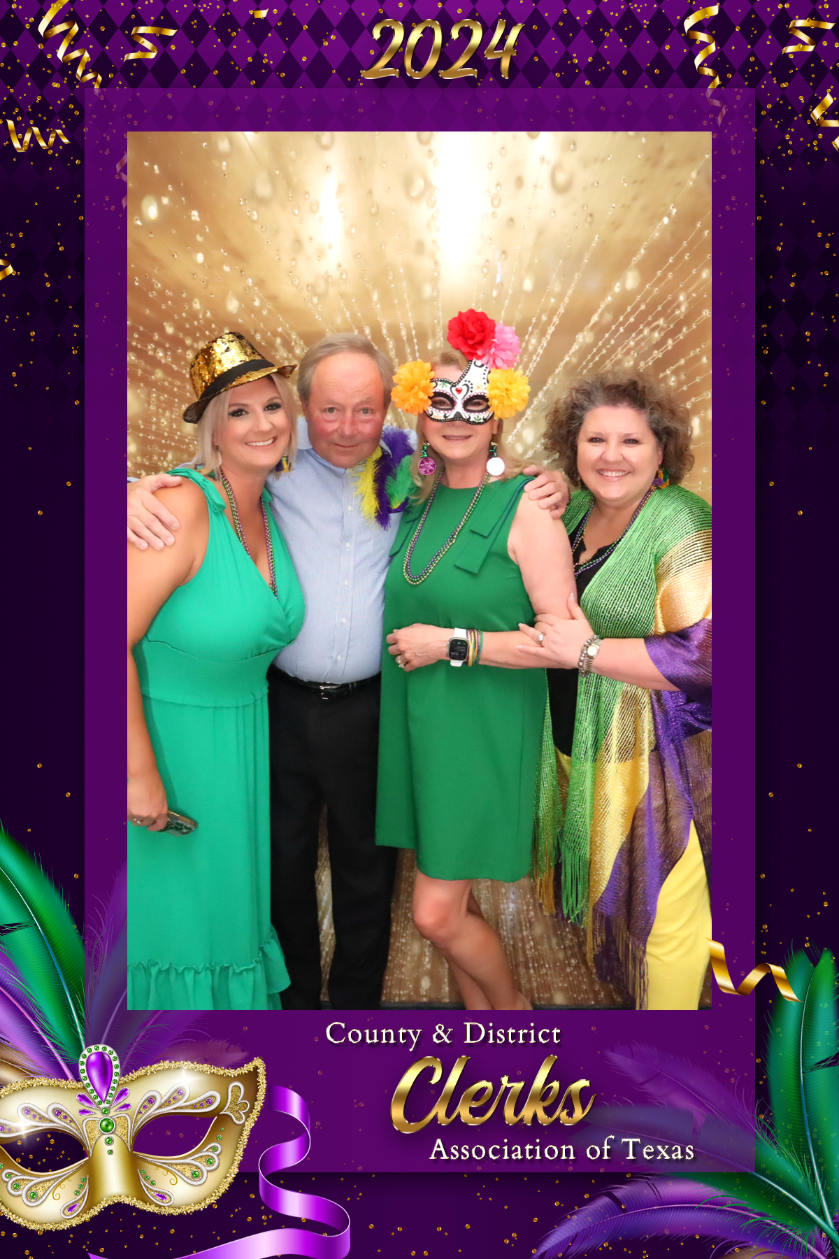 COUNTY & DISTRICT CLERKS MARDI GRAS BANQUET | View more photos from the event at gallery.rckapturedmemories.com/u/RCKapturedMemories/COUNTY-DISTRICT-CLERKS-MARDI-GRAS-BANQUET
