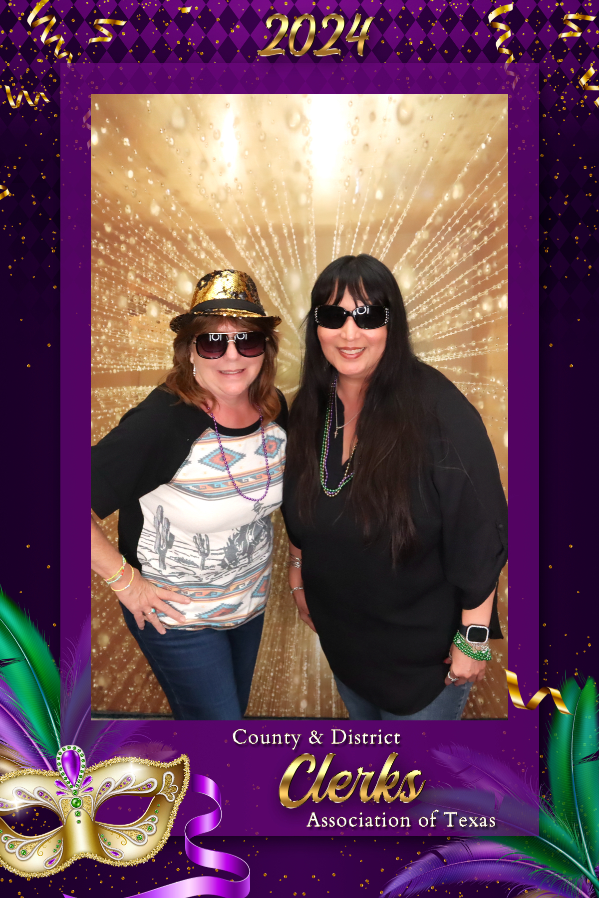 COUNTY & DISTRICT CLERKS MARDI GRAS BANQUET | View more photos from the event at gallery.rckapturedmemories.com/u/RCKapturedMemories/COUNTY-DISTRICT-CLERKS-MARDI-GRAS-BANQUET