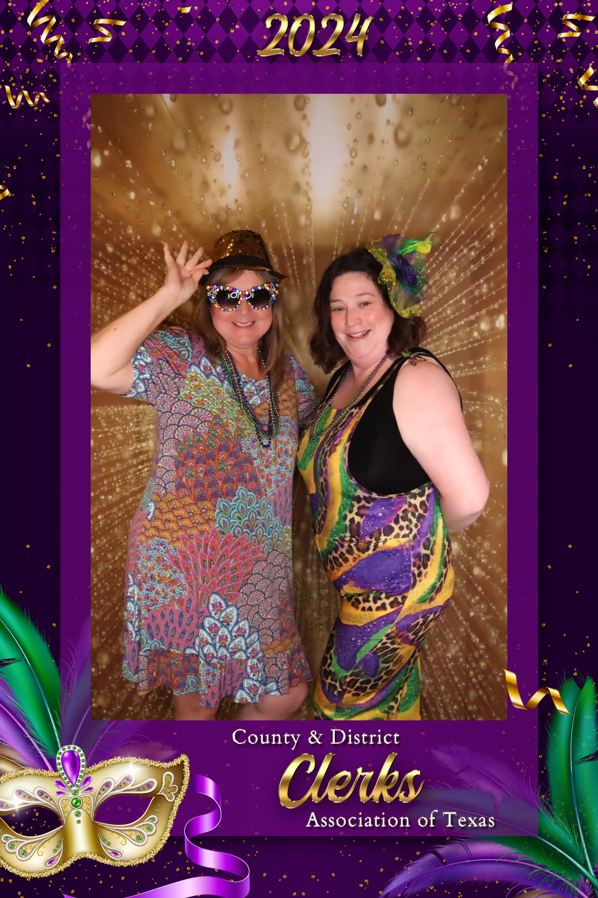 COUNTY & DISTRICT CLERKS MARDI GRAS BANQUET | View more photos from the event at gallery.rckapturedmemories.com/u/RCKapturedMemories/COUNTY-DISTRICT-CLERKS-MARDI-GRAS-BANQUET