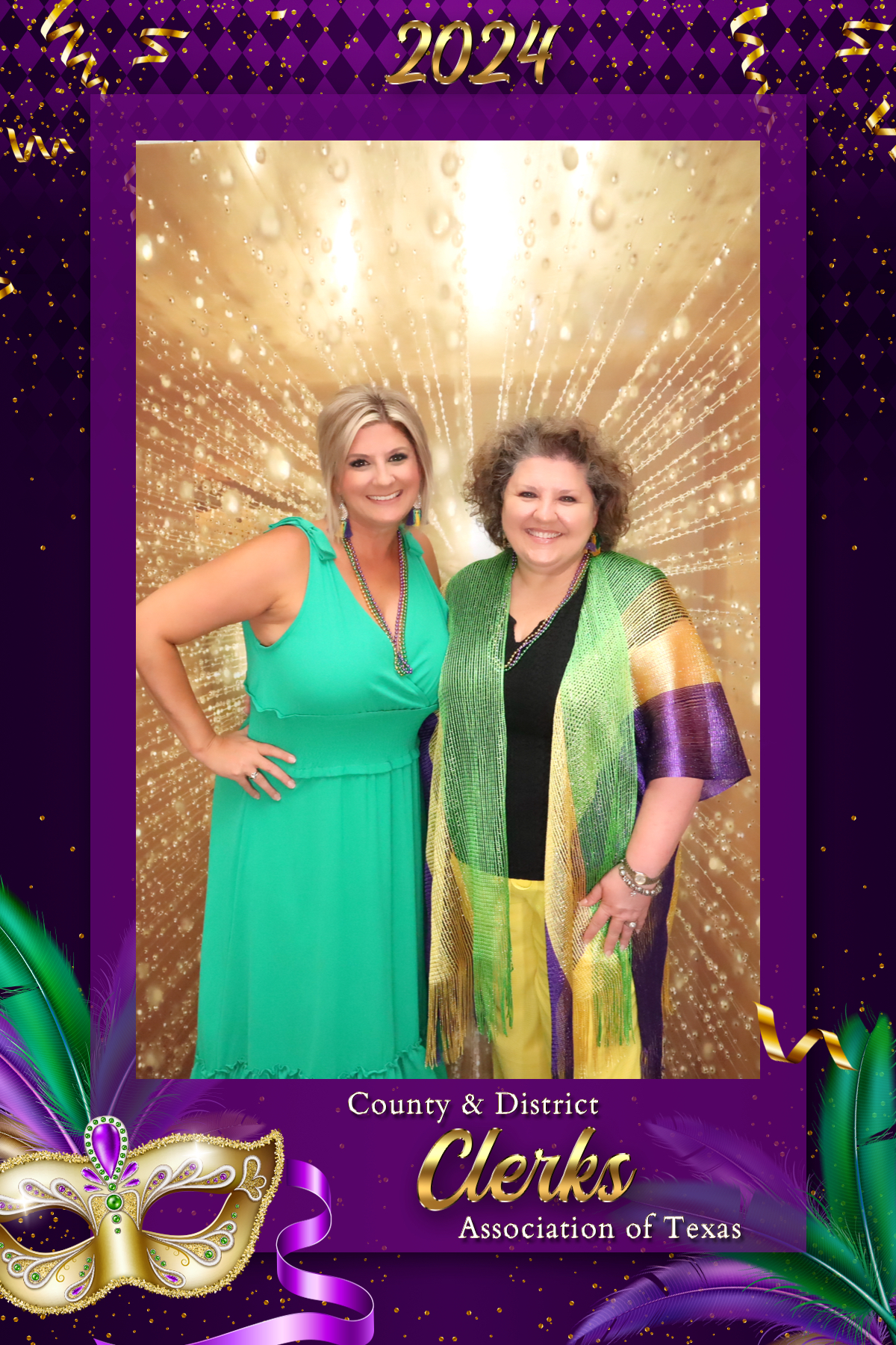 COUNTY & DISTRICT CLERKS MARDI GRAS BANQUET | View more photos from the event at gallery.rckapturedmemories.com/u/RCKapturedMemories/COUNTY-DISTRICT-CLERKS-MARDI-GRAS-BANQUET