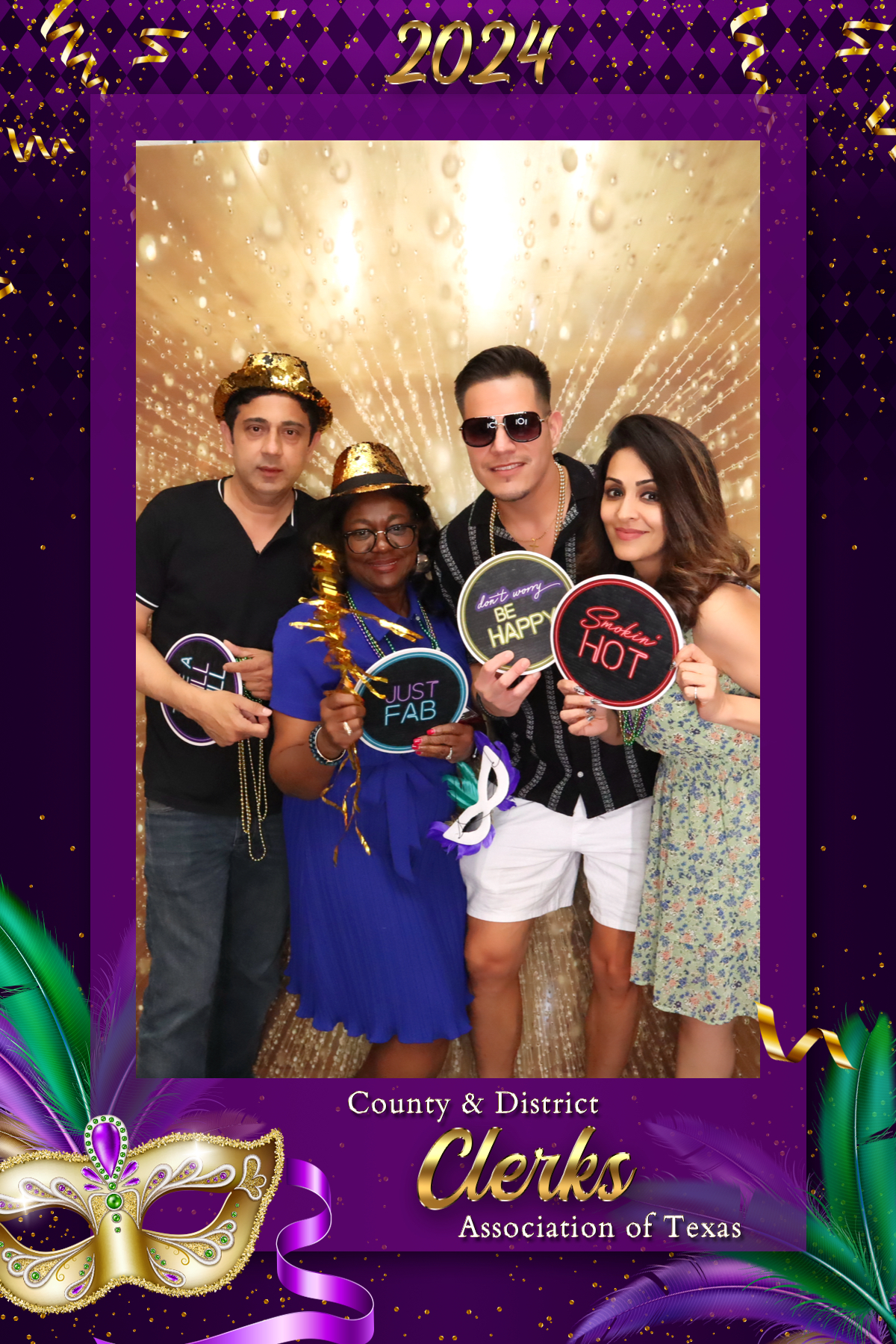 COUNTY & DISTRICT CLERKS MARDI GRAS BANQUET | View more photos from the event at gallery.rckapturedmemories.com/u/RCKapturedMemories/COUNTY-DISTRICT-CLERKS-MARDI-GRAS-BANQUET