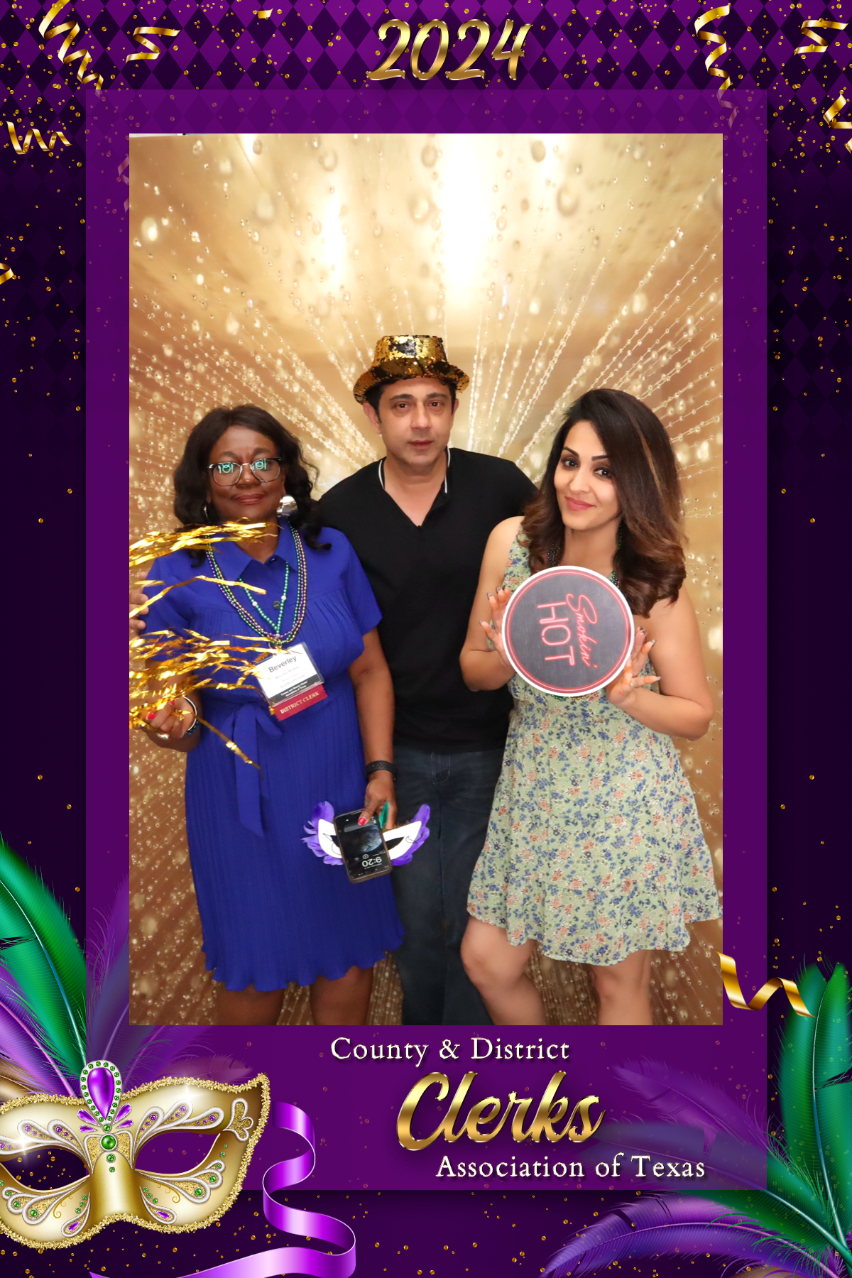 COUNTY & DISTRICT CLERKS MARDI GRAS BANQUET | View more photos from the event at gallery.rckapturedmemories.com/u/RCKapturedMemories/COUNTY-DISTRICT-CLERKS-MARDI-GRAS-BANQUET