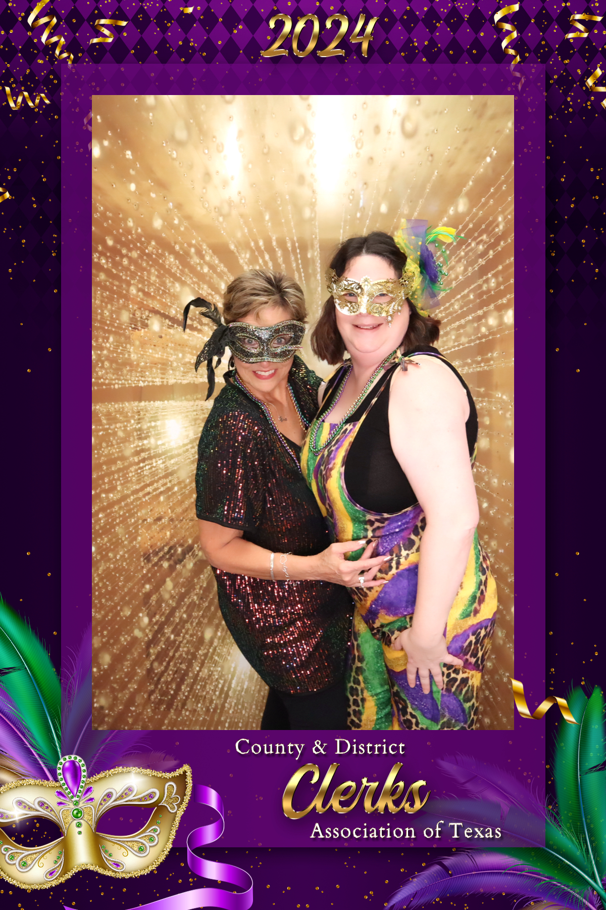 COUNTY & DISTRICT CLERKS MARDI GRAS BANQUET | View more photos from the event at gallery.rckapturedmemories.com/u/RCKapturedMemories/COUNTY-DISTRICT-CLERKS-MARDI-GRAS-BANQUET