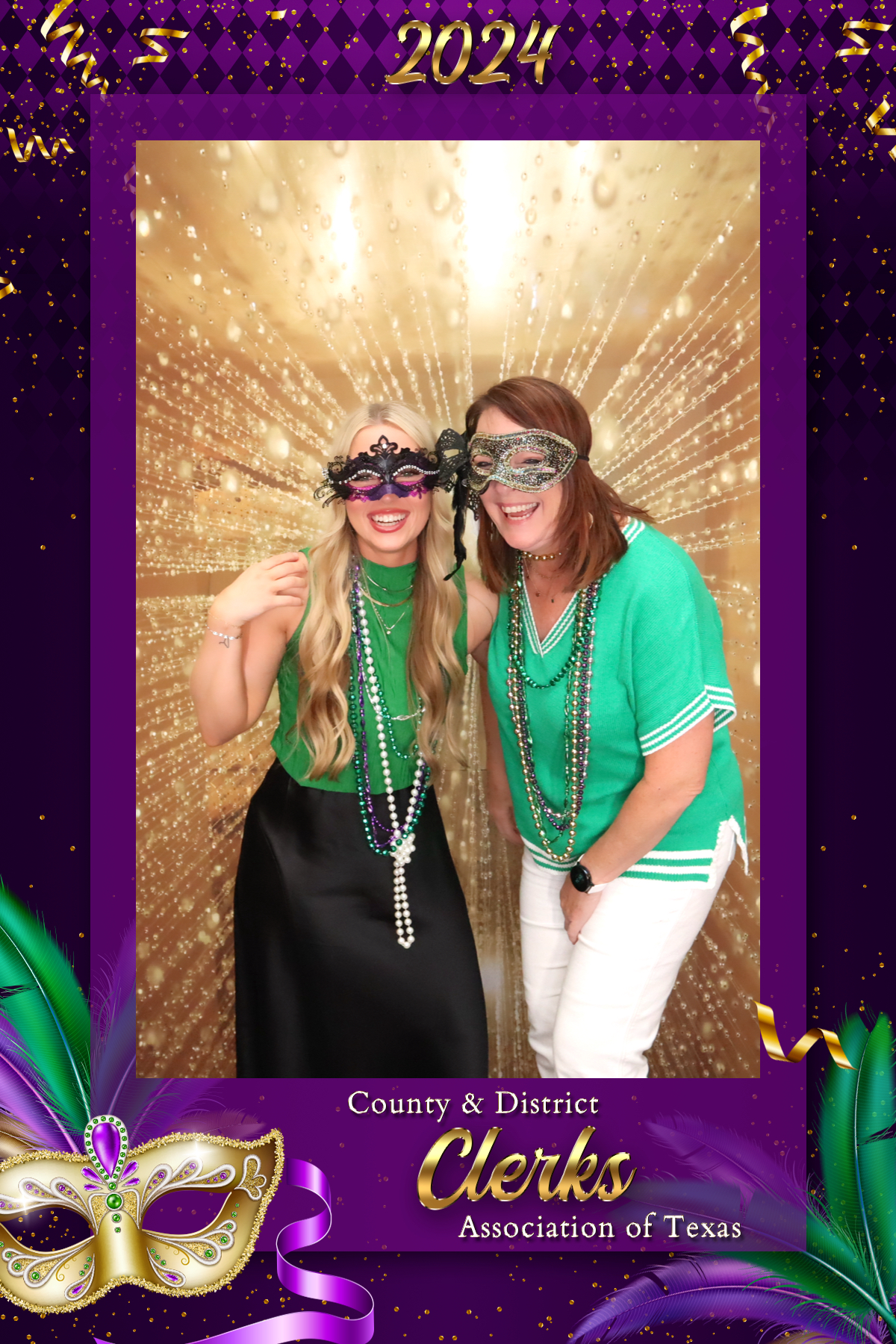 COUNTY & DISTRICT CLERKS MARDI GRAS BANQUET | View more photos from the event at gallery.rckapturedmemories.com/u/RCKapturedMemories/COUNTY-DISTRICT-CLERKS-MARDI-GRAS-BANQUET